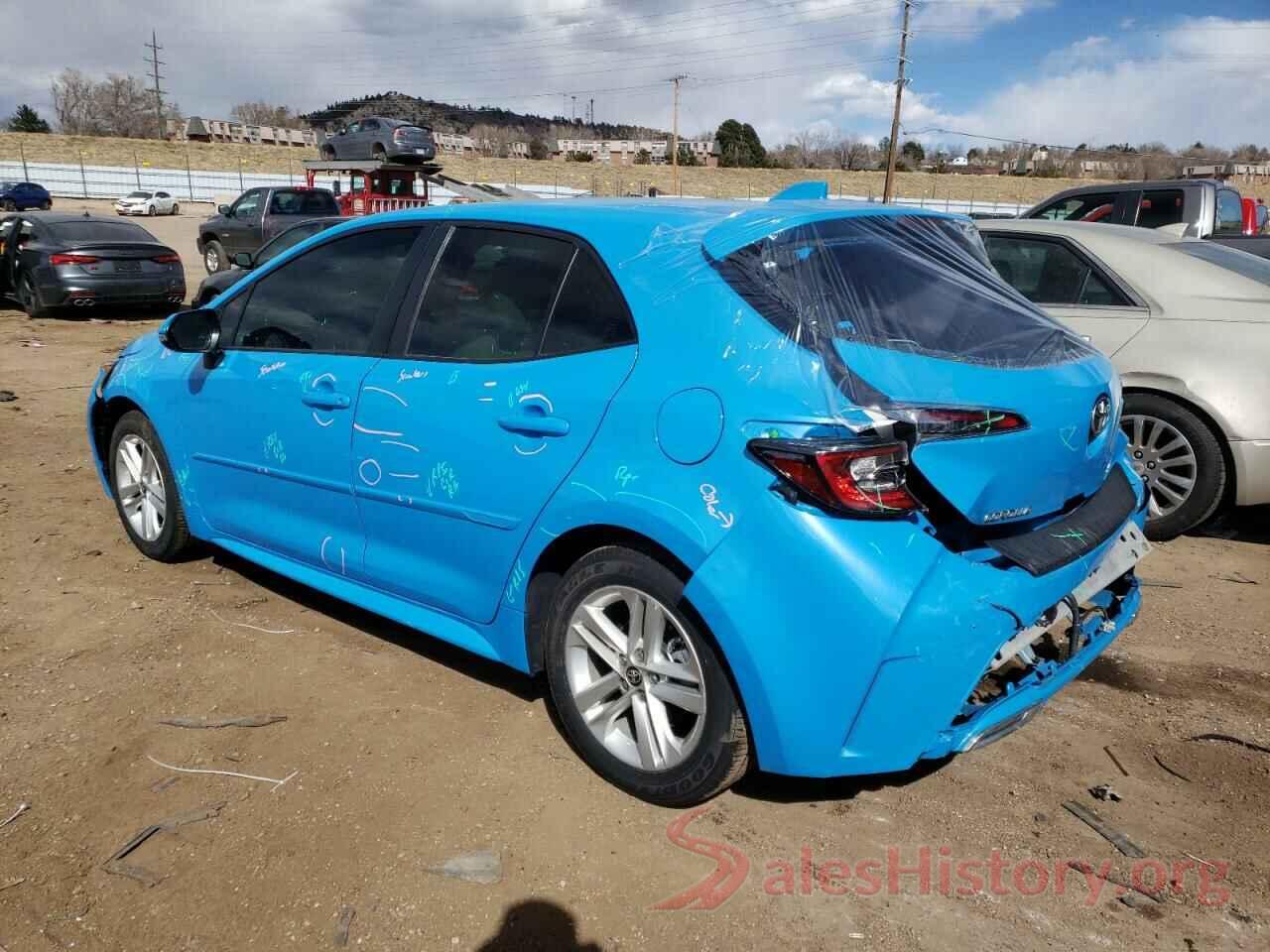 JTNK4RBE0K3058312 2019 TOYOTA COROLLA