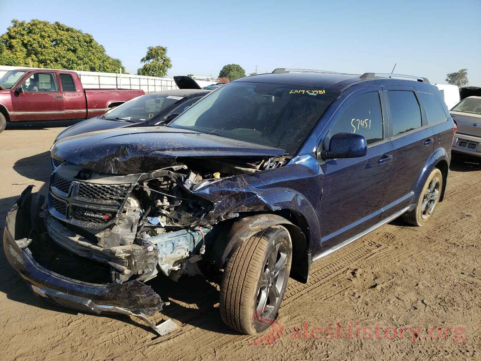 3C4PDDGGXJT329497 2018 DODGE JOURNEY