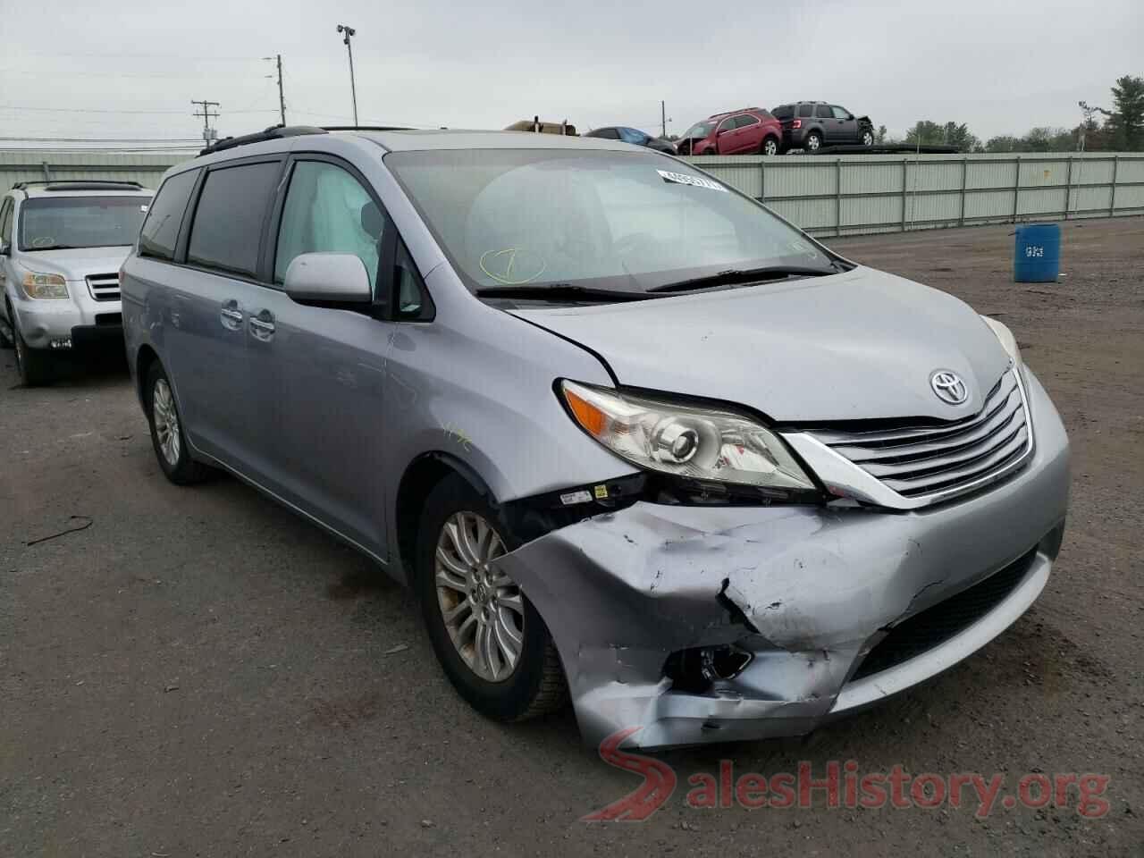 5TDYK3DC4CS191071 2012 TOYOTA SIENNA