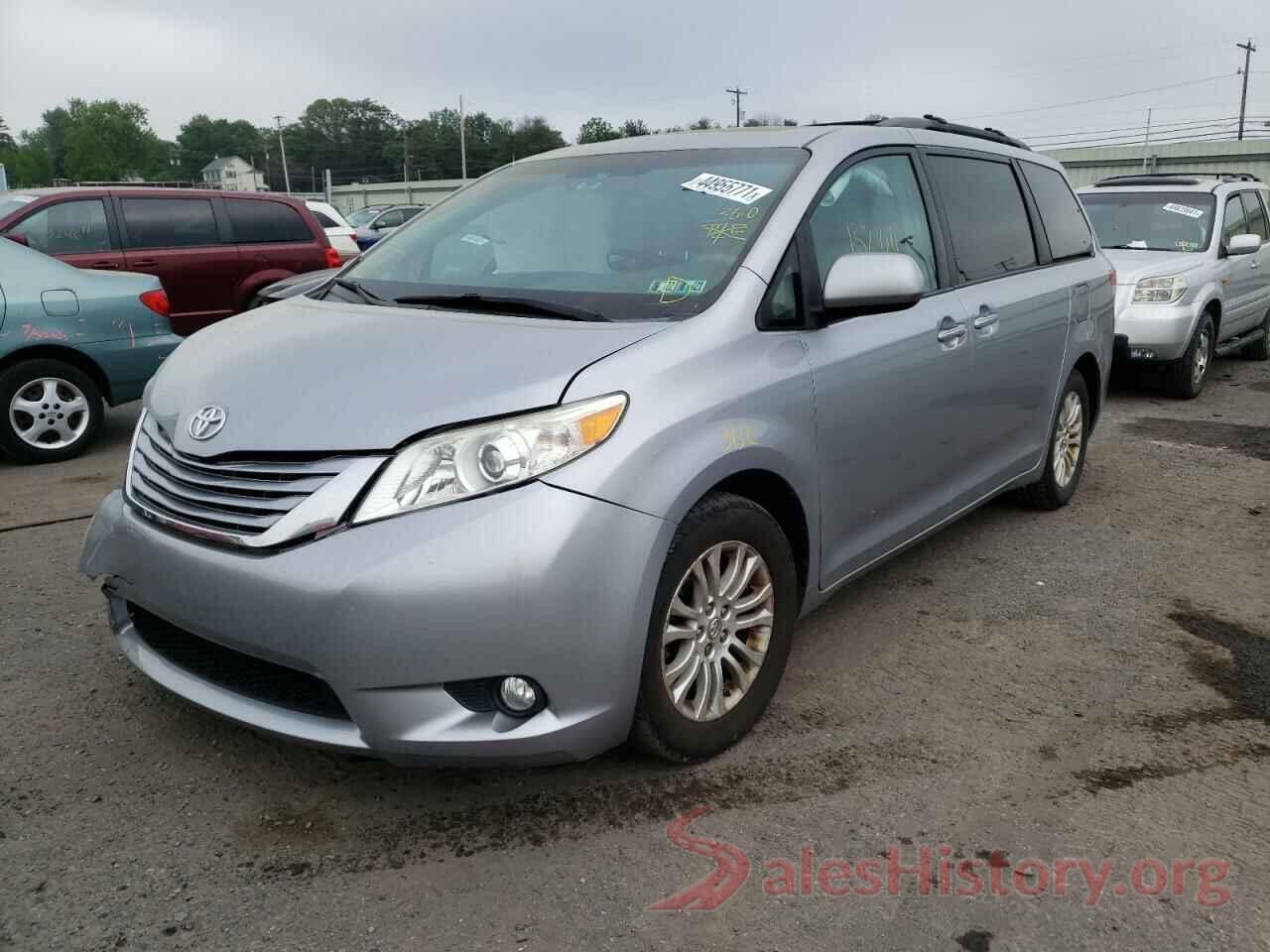 5TDYK3DC4CS191071 2012 TOYOTA SIENNA