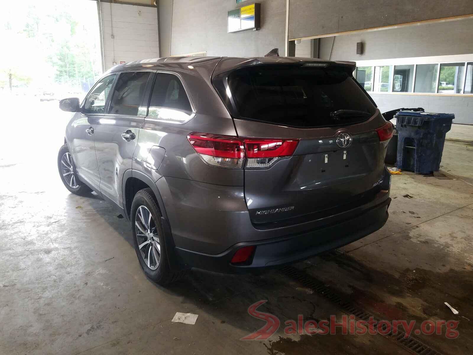 5TDJZRFH0KS925969 2019 TOYOTA HIGHLANDER