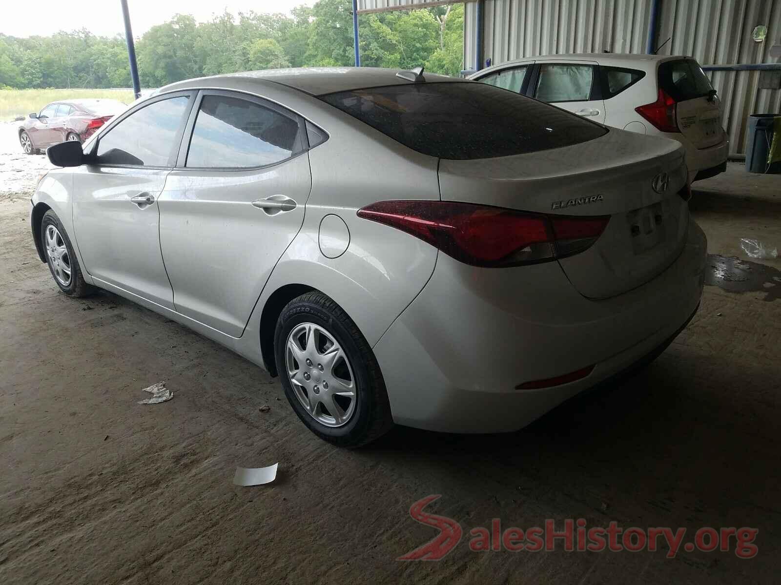 5NPDH4AE6GH770731 2016 HYUNDAI ELANTRA