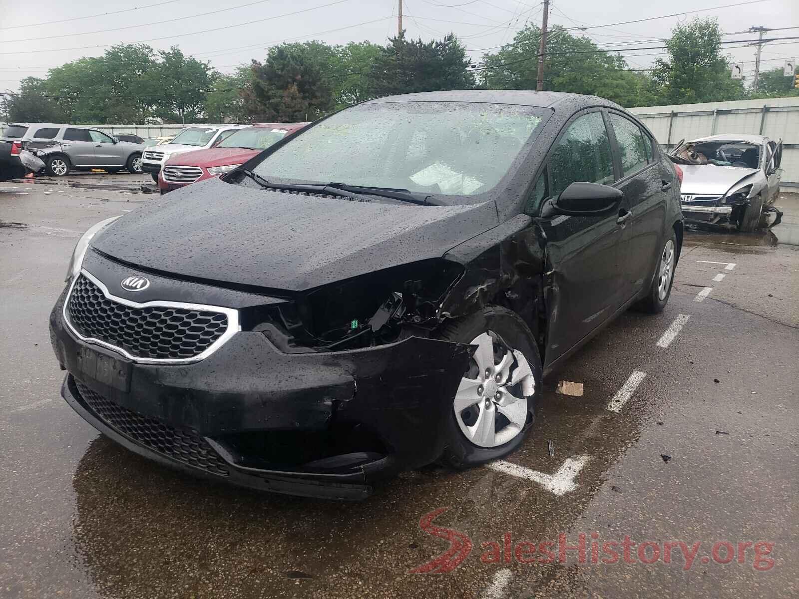 KNAFK4A67G5476609 2016 KIA FORTE