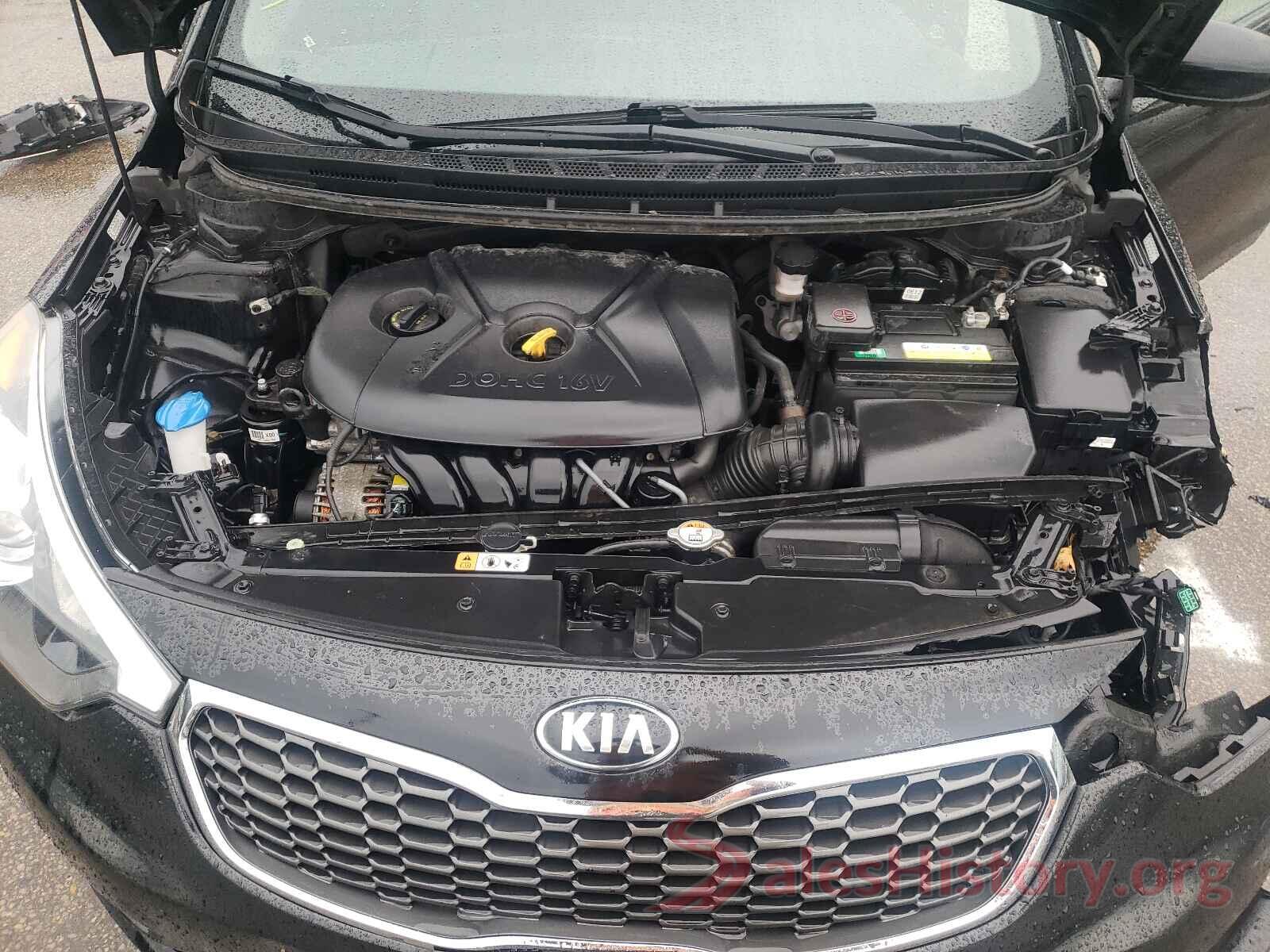 KNAFK4A67G5476609 2016 KIA FORTE