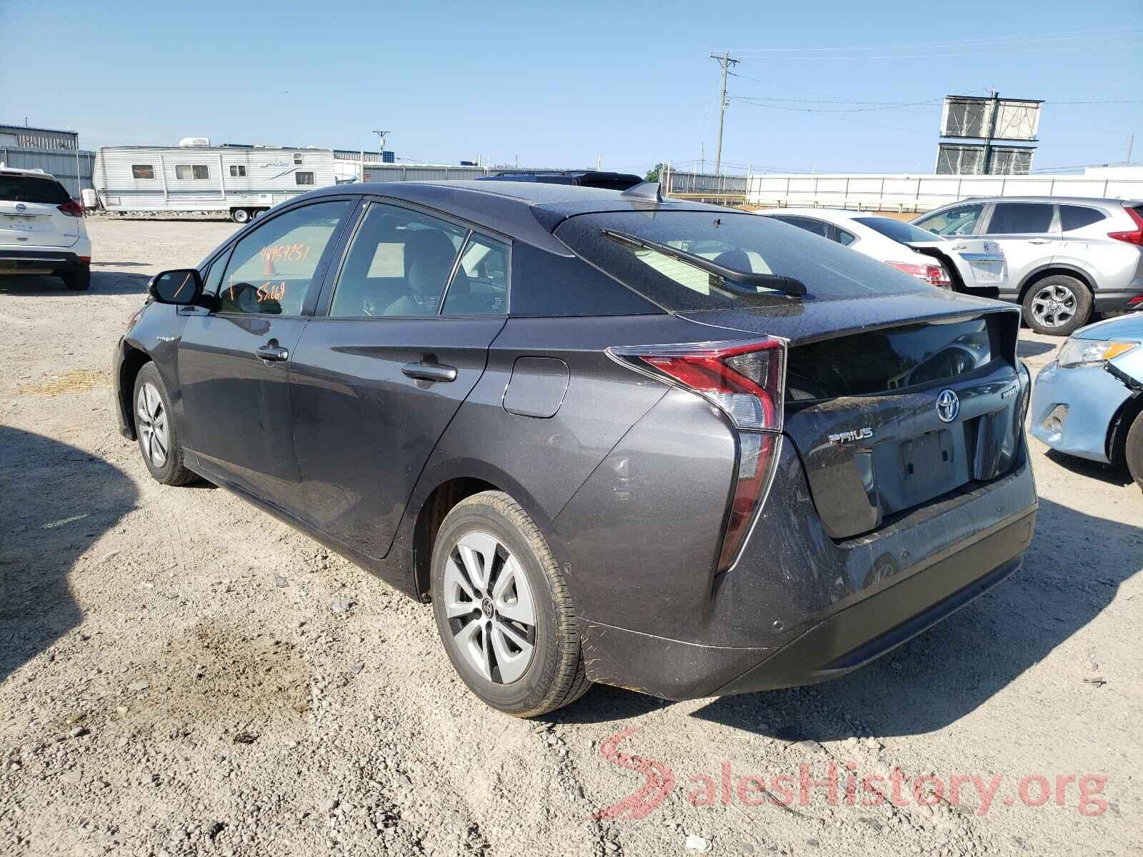 JTDKARFU7H3542159 2017 TOYOTA PRIUS