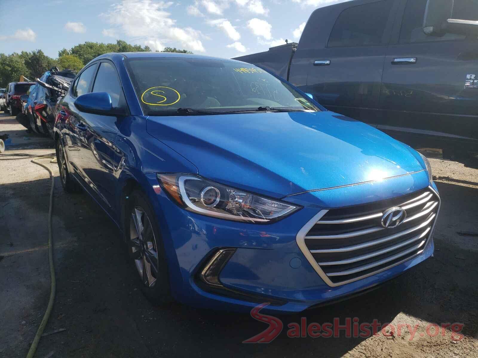 KMHD84LF5JU616526 2018 HYUNDAI ELANTRA