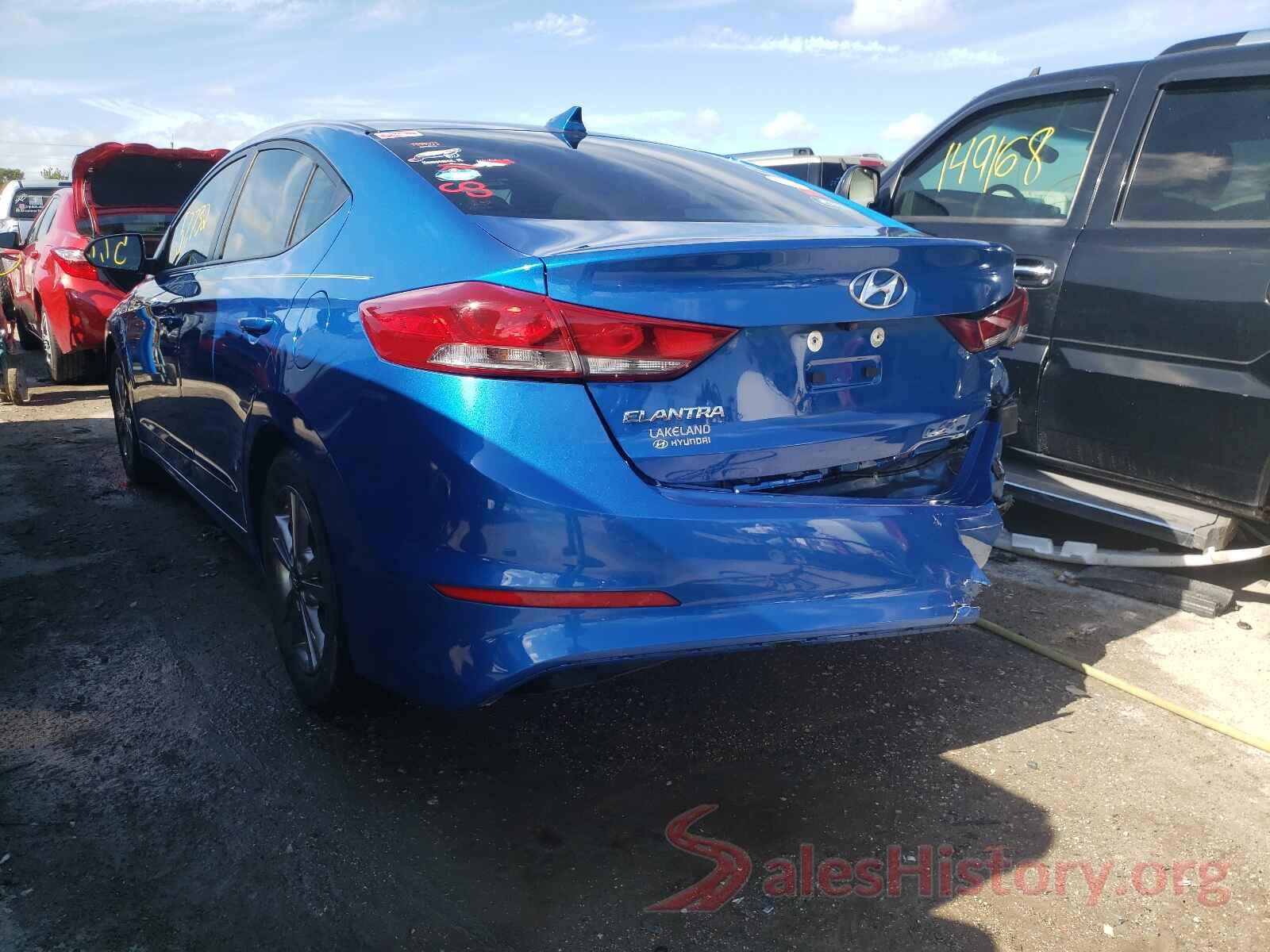 KMHD84LF5JU616526 2018 HYUNDAI ELANTRA