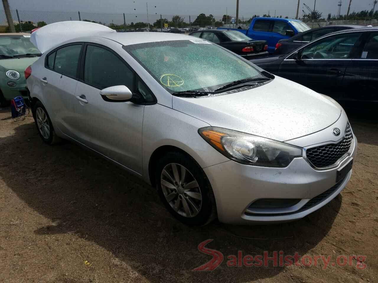 KNAFX4A61G5439637 2016 KIA FORTE