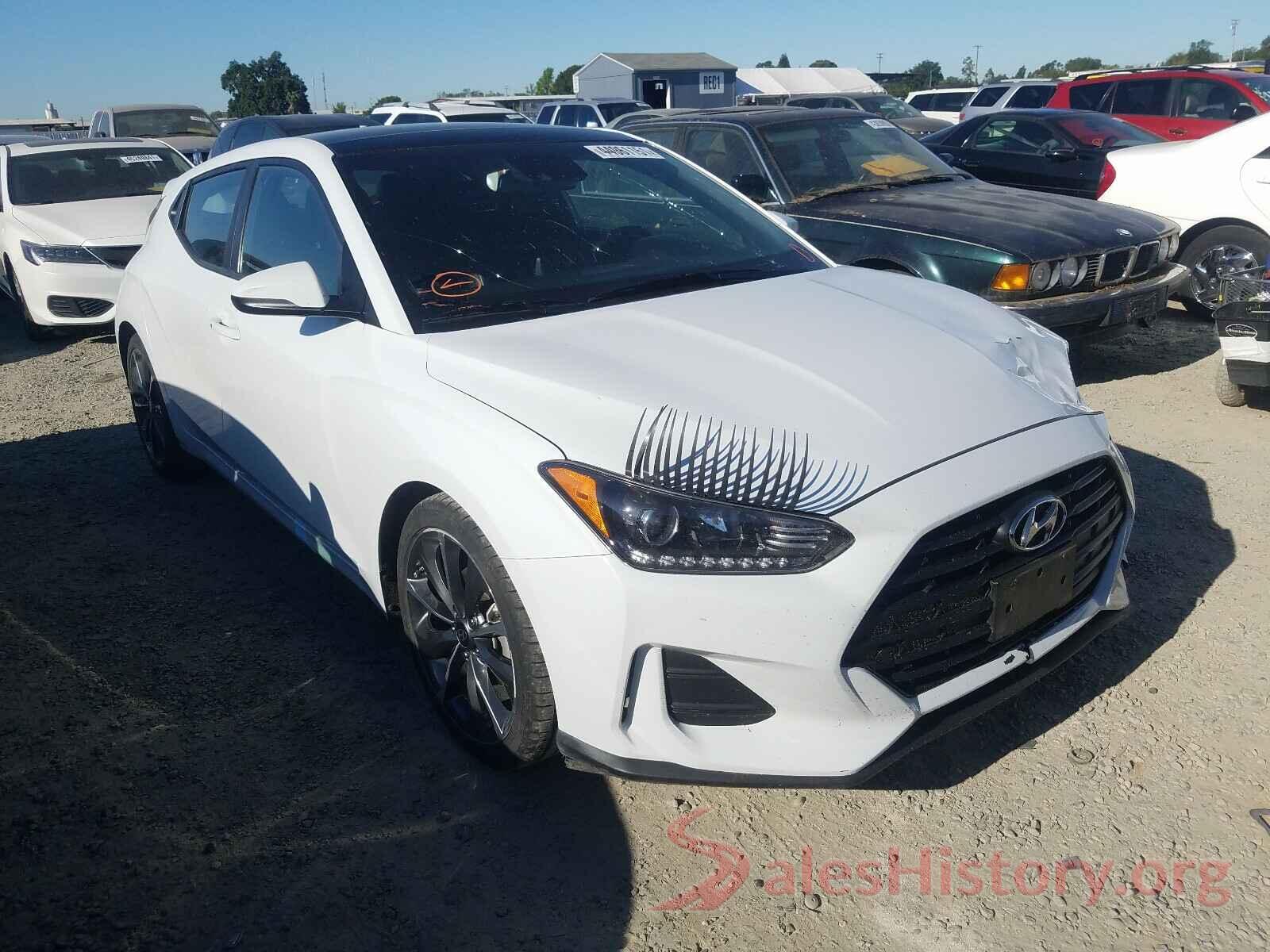 KMHTG6AF7KU004083 2019 HYUNDAI VELOSTER