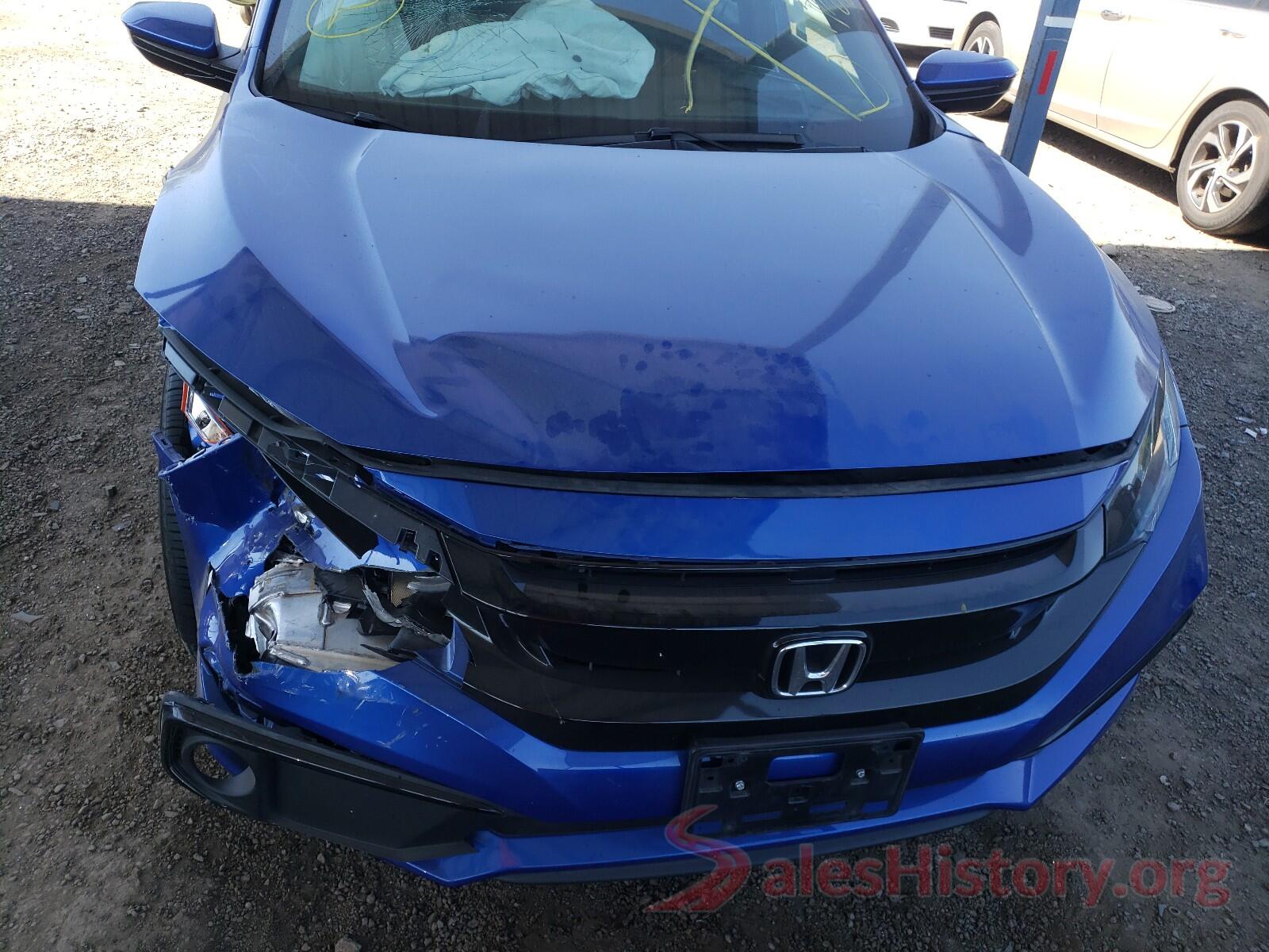 2HGFC2F8XKH547724 2019 HONDA CIVIC