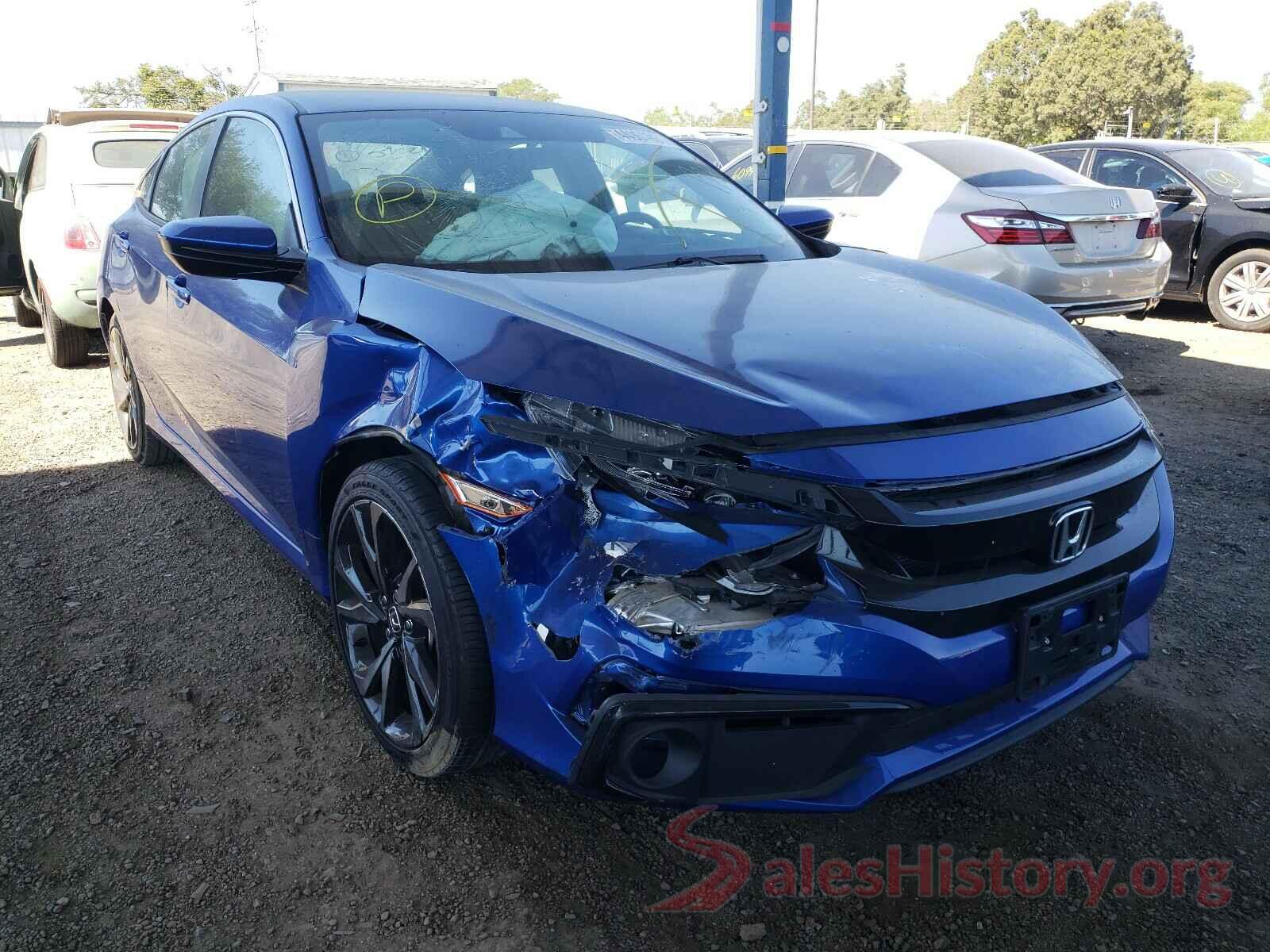 2HGFC2F8XKH547724 2019 HONDA CIVIC