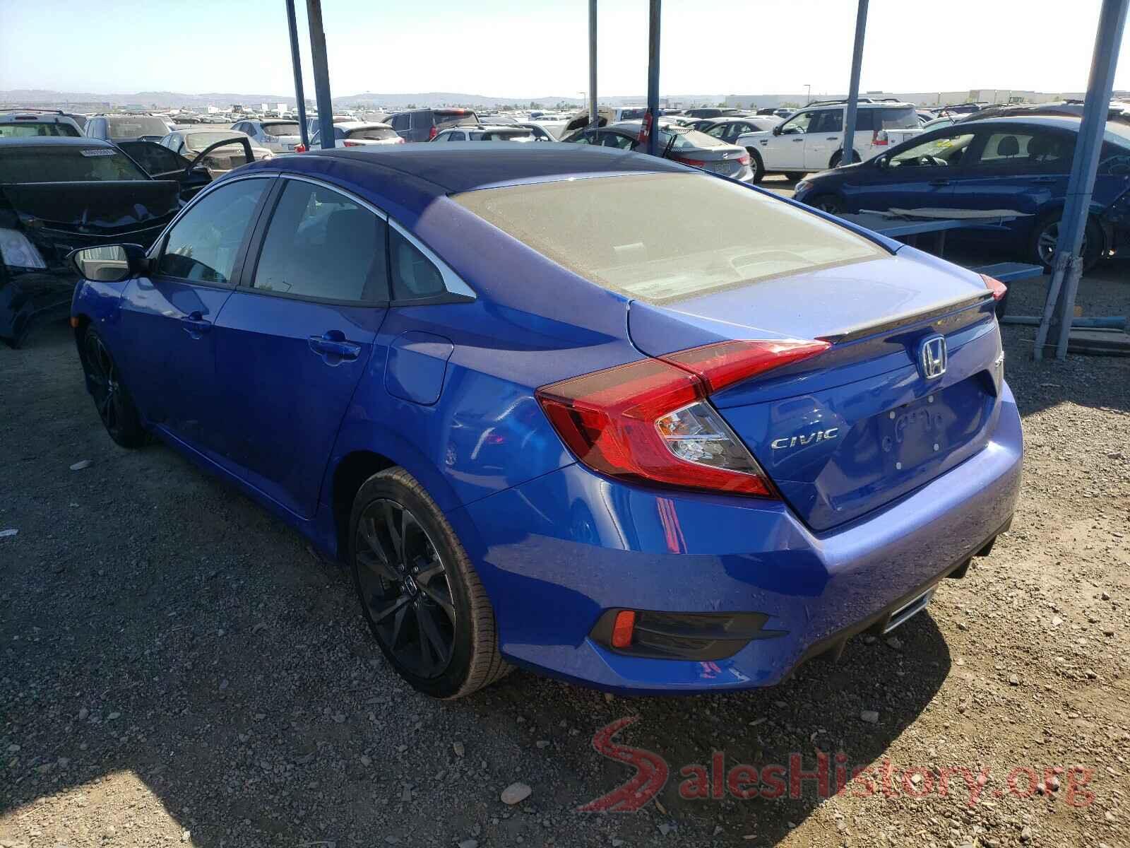 2HGFC2F8XKH547724 2019 HONDA CIVIC