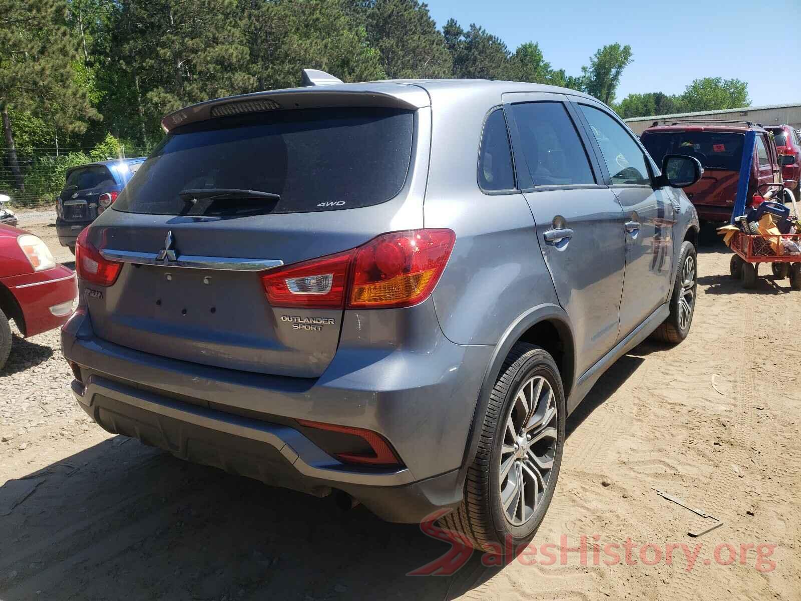 JA4AR3AUXKU009274 2019 MITSUBISHI OUTLANDER