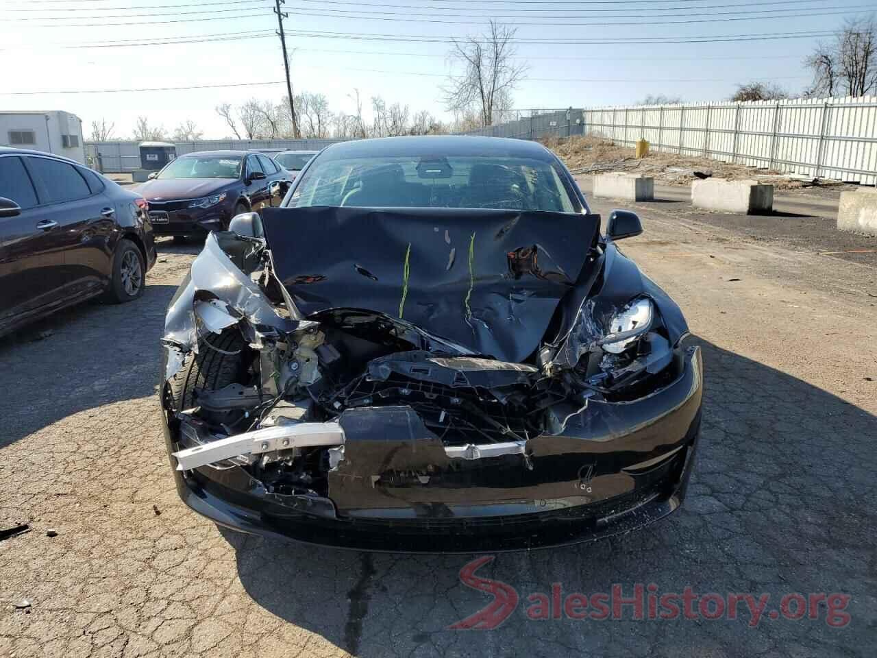 5YJ3E1EA5NF303855 2022 TESLA MODEL 3