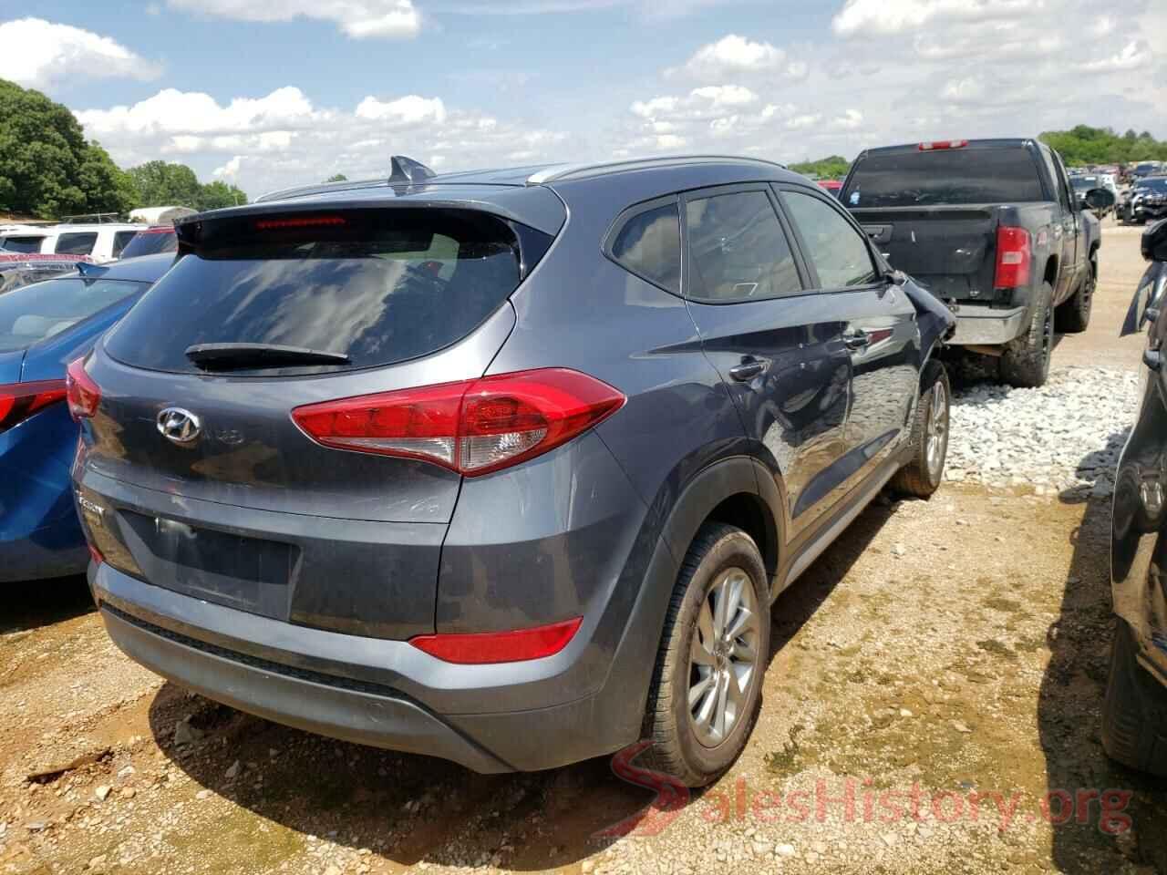 KM8J33A4XJU641743 2018 HYUNDAI TUCSON