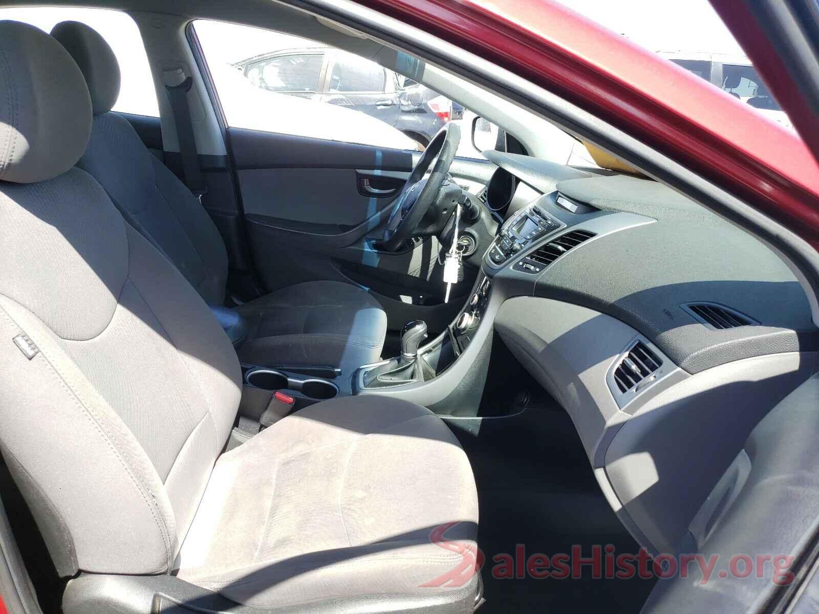 5NPDH4AE3GH754809 2016 HYUNDAI ELANTRA