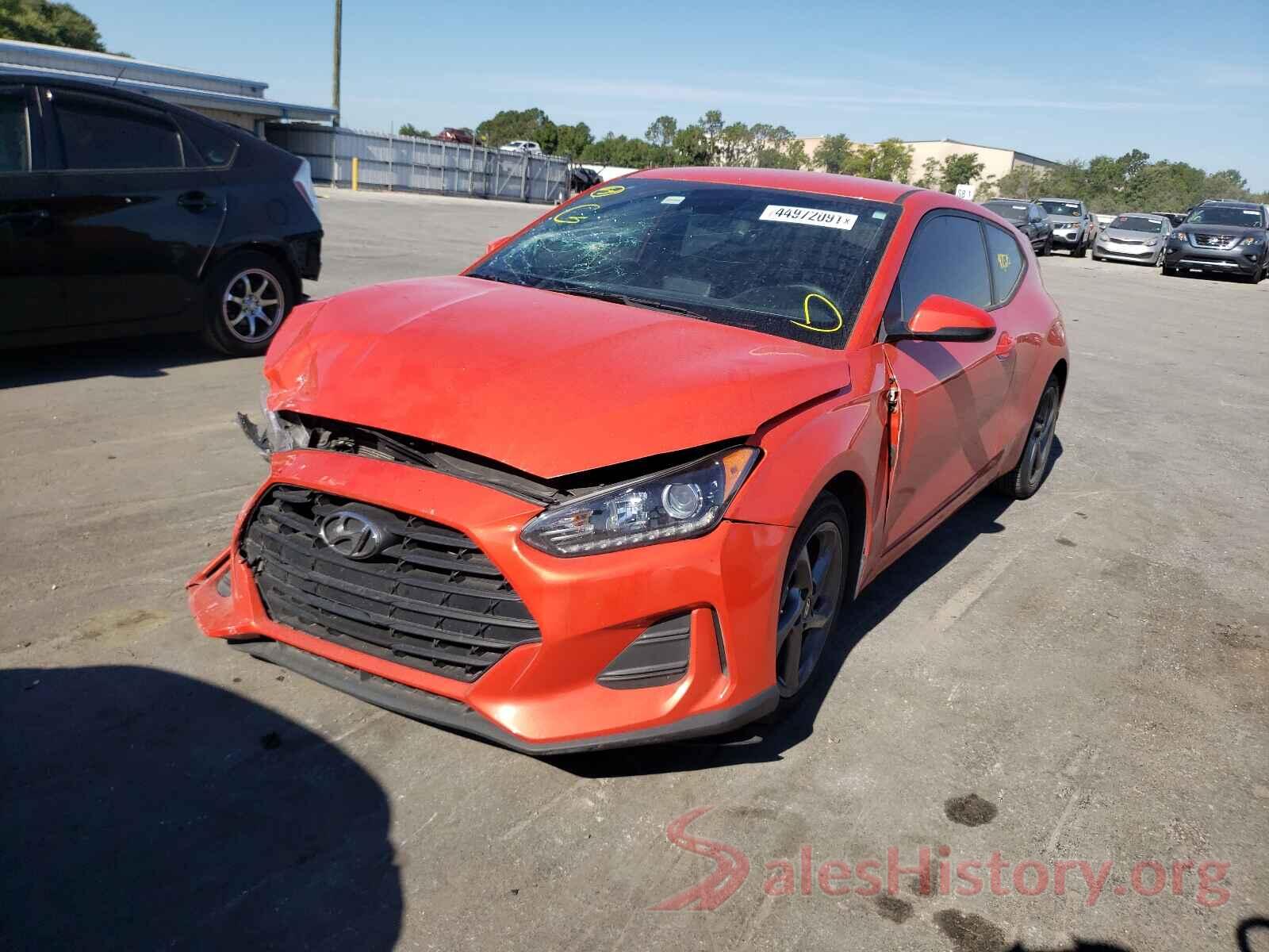 KMHTG6AF4KU001576 2019 HYUNDAI VELOSTER