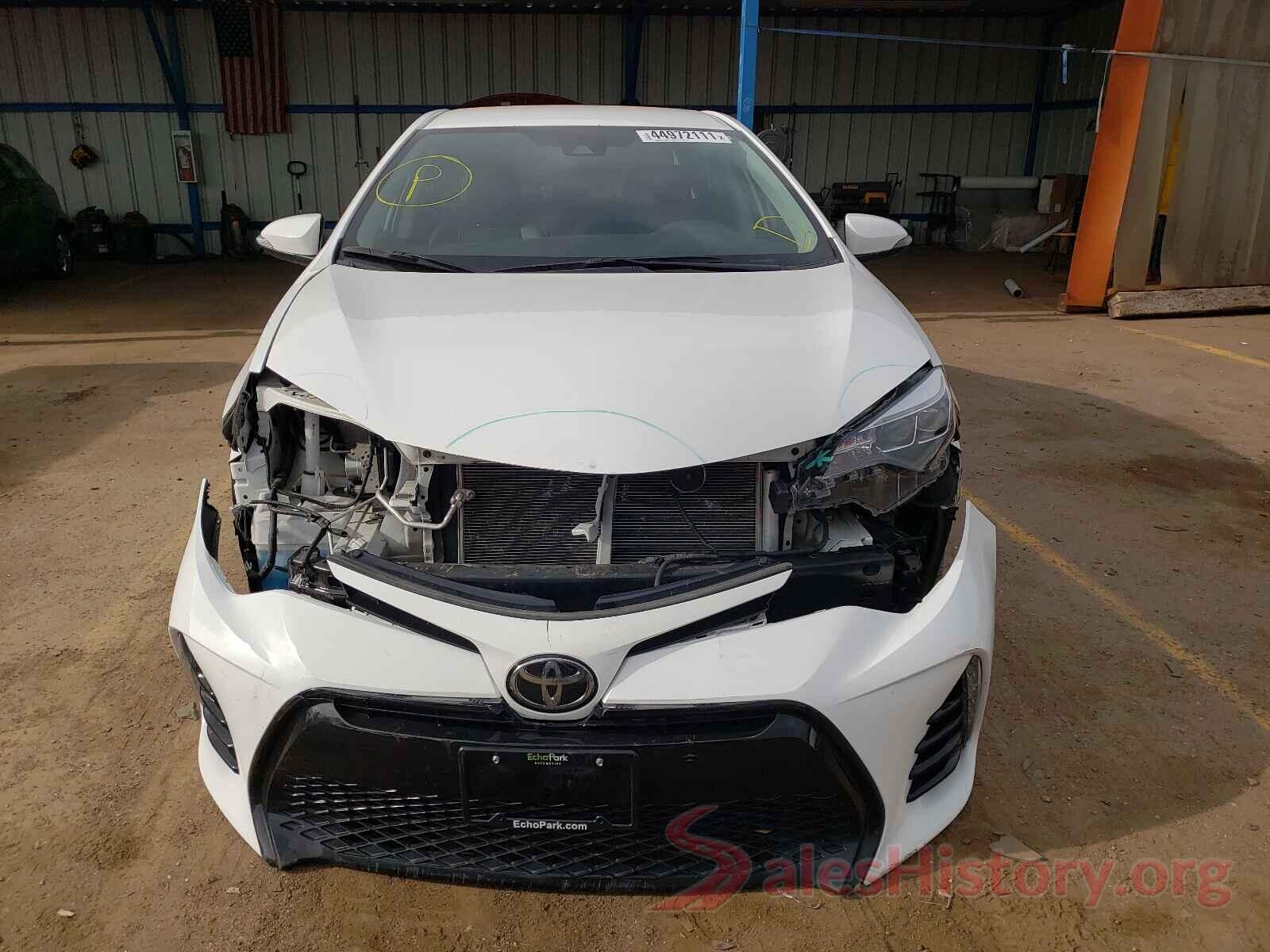 5YFBURHE5HP672509 2017 TOYOTA COROLLA