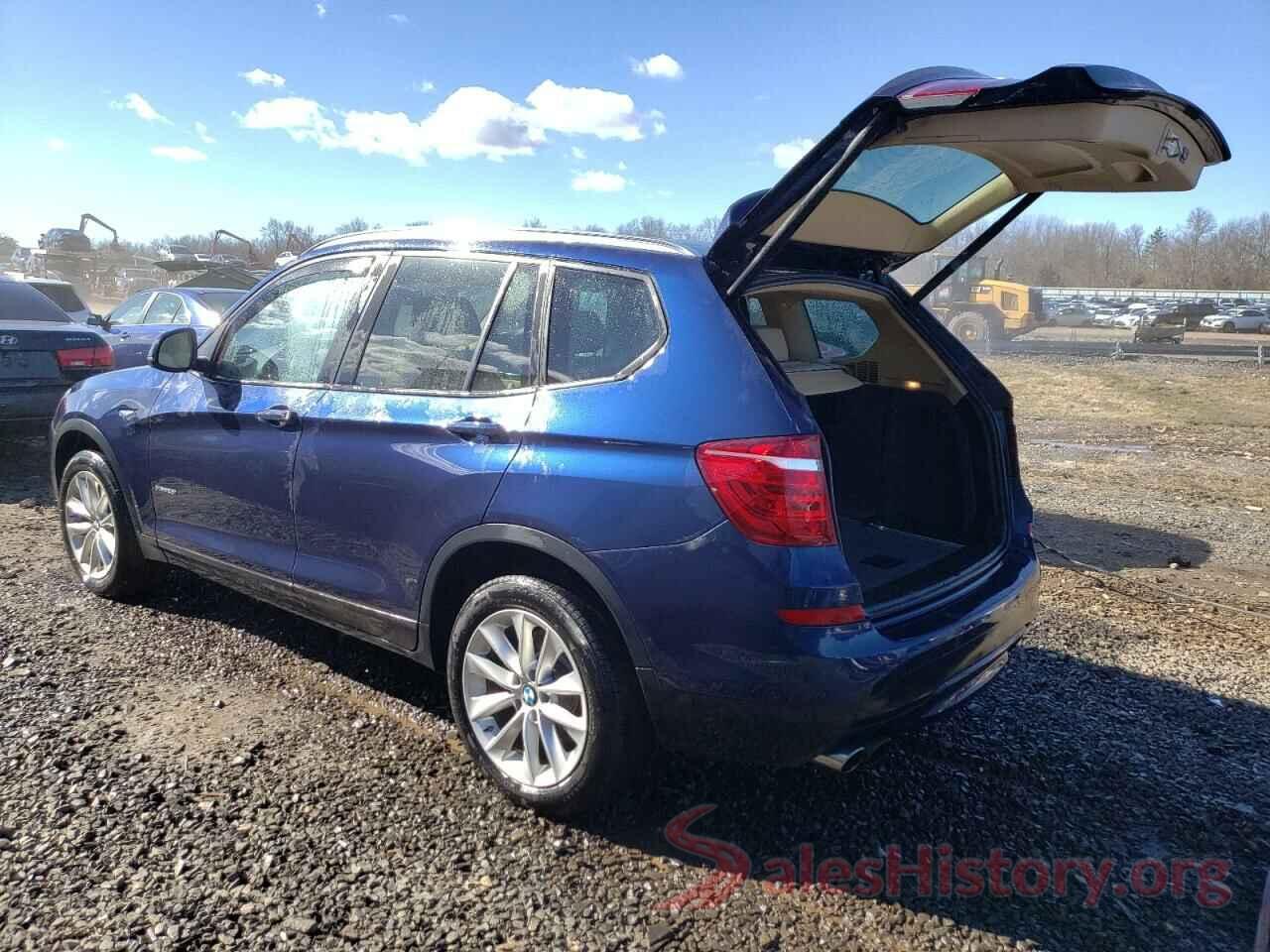 5UXWX9C33H0T18088 2017 BMW X3