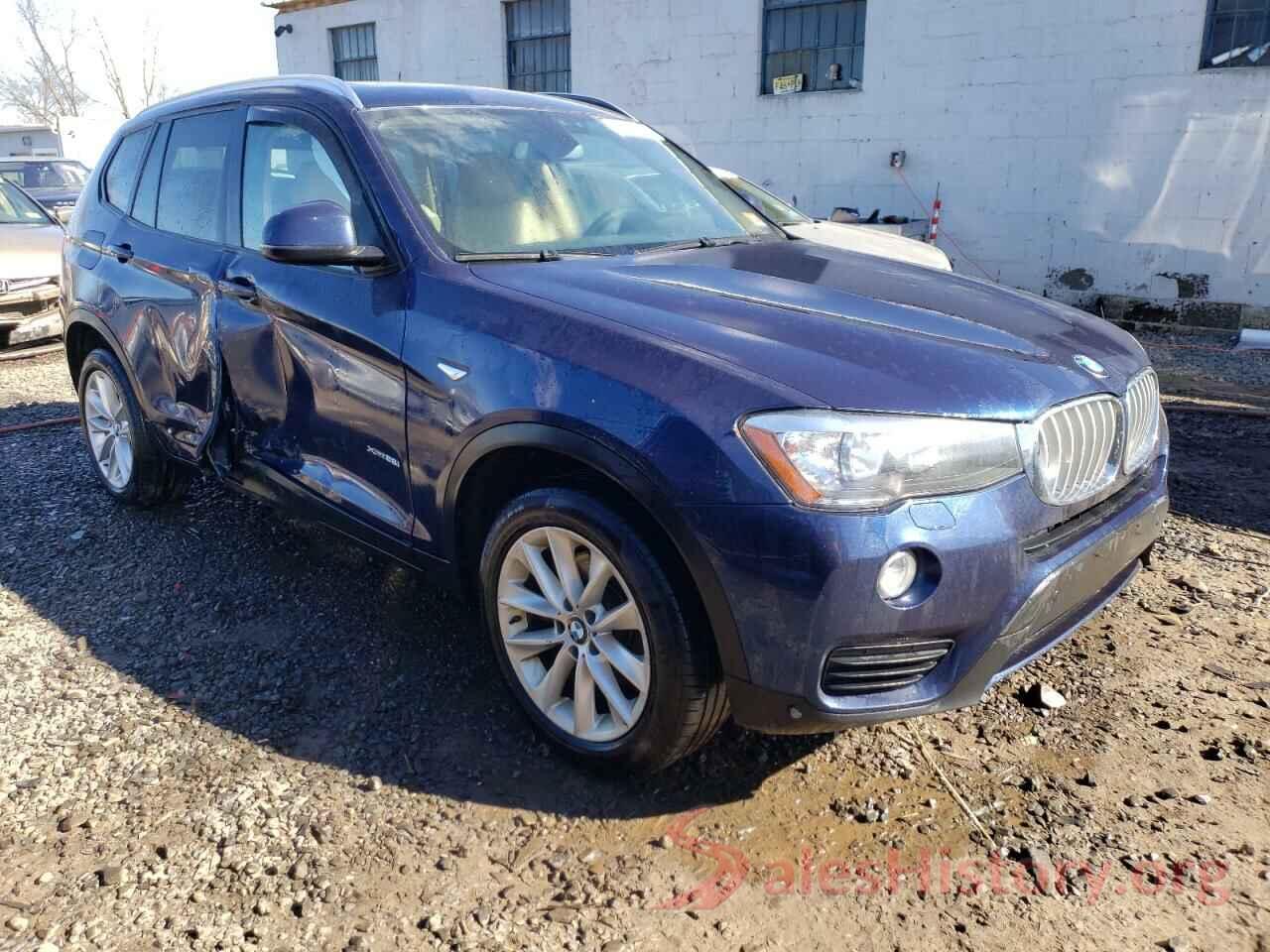 5UXWX9C33H0T18088 2017 BMW X3