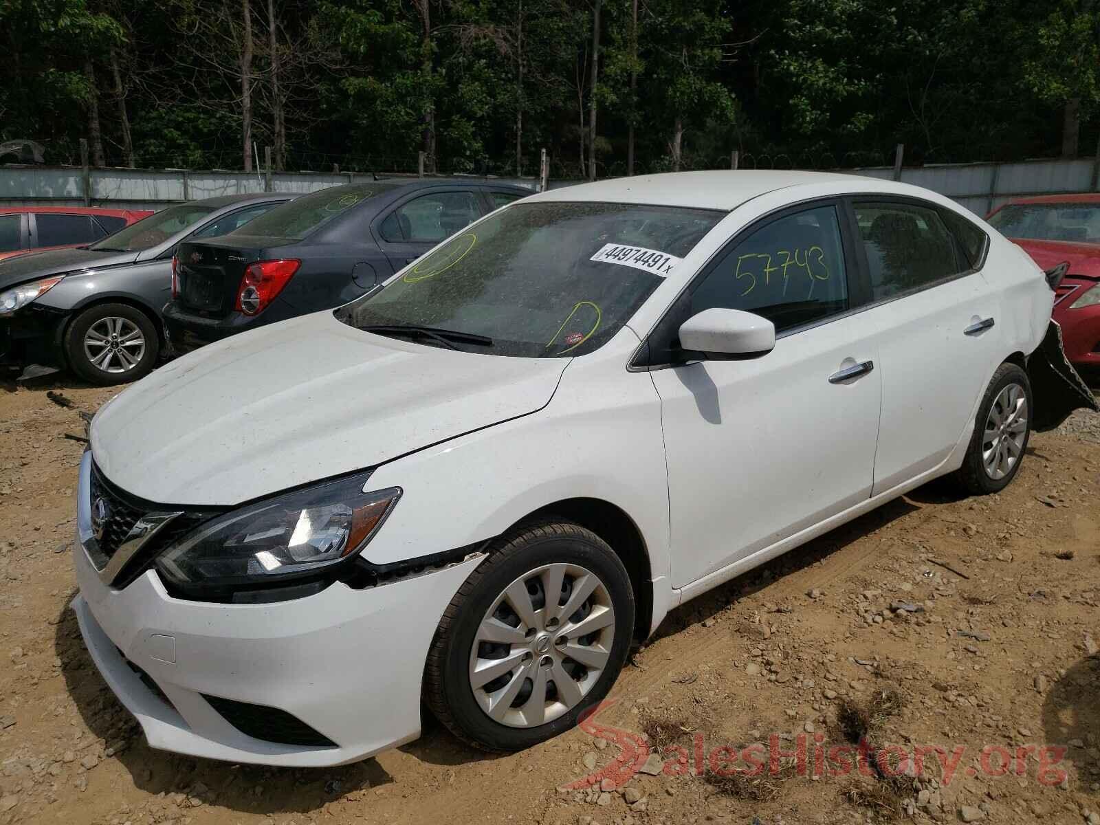 3N1AB7AP7KY387774 2019 NISSAN SENTRA