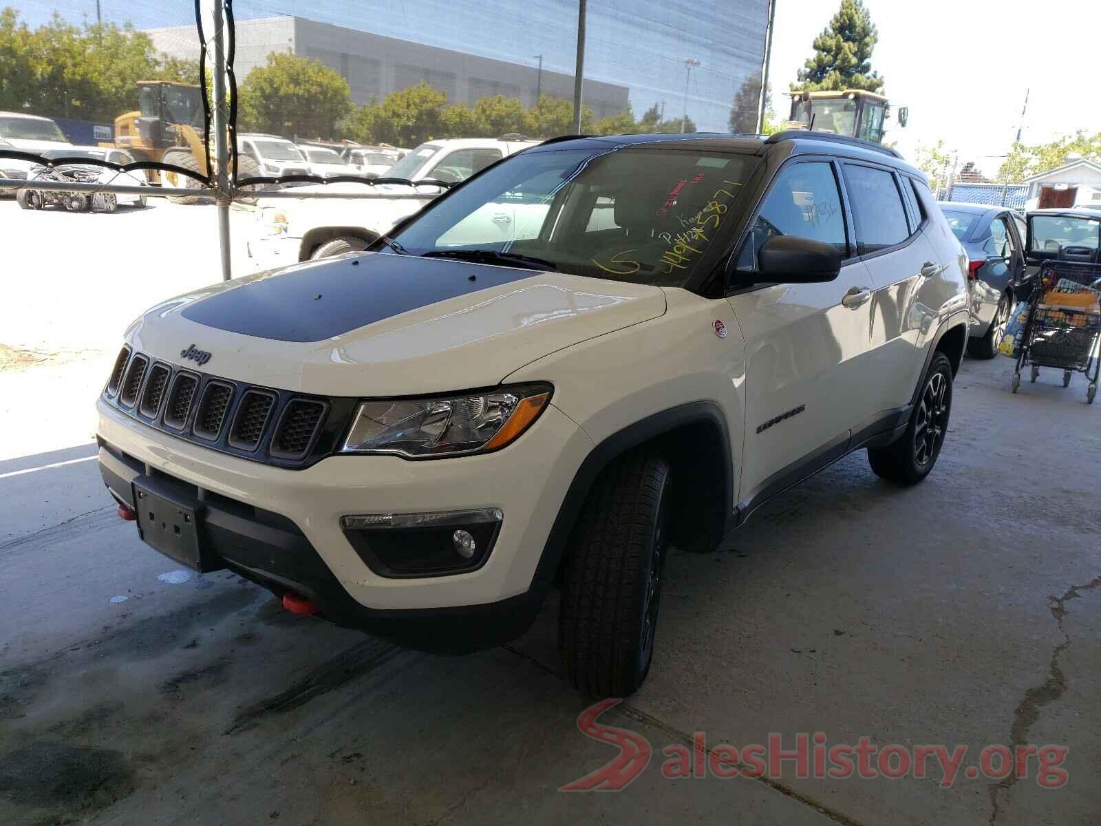 3C4NJDDB1KT722377 2019 JEEP COMPASS