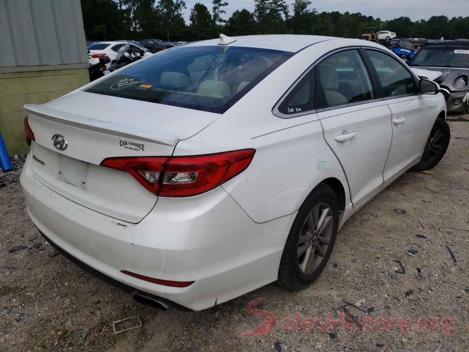 5NPE24AF5GH286807 2016 HYUNDAI SONATA