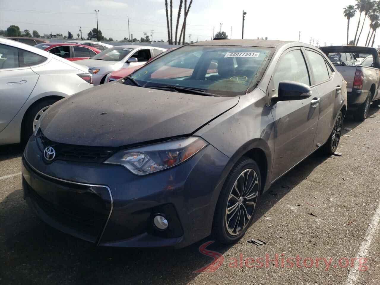 5YFBURHE9GP541789 2016 TOYOTA COROLLA