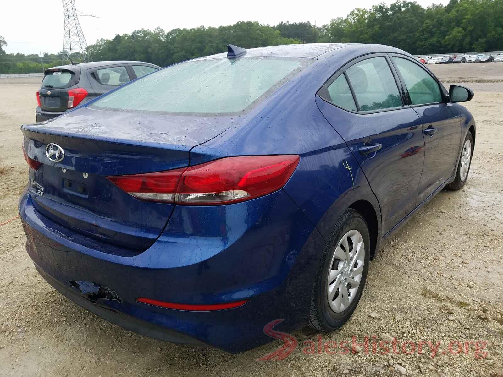 5NPD74LF3HH191741 2017 HYUNDAI ELANTRA