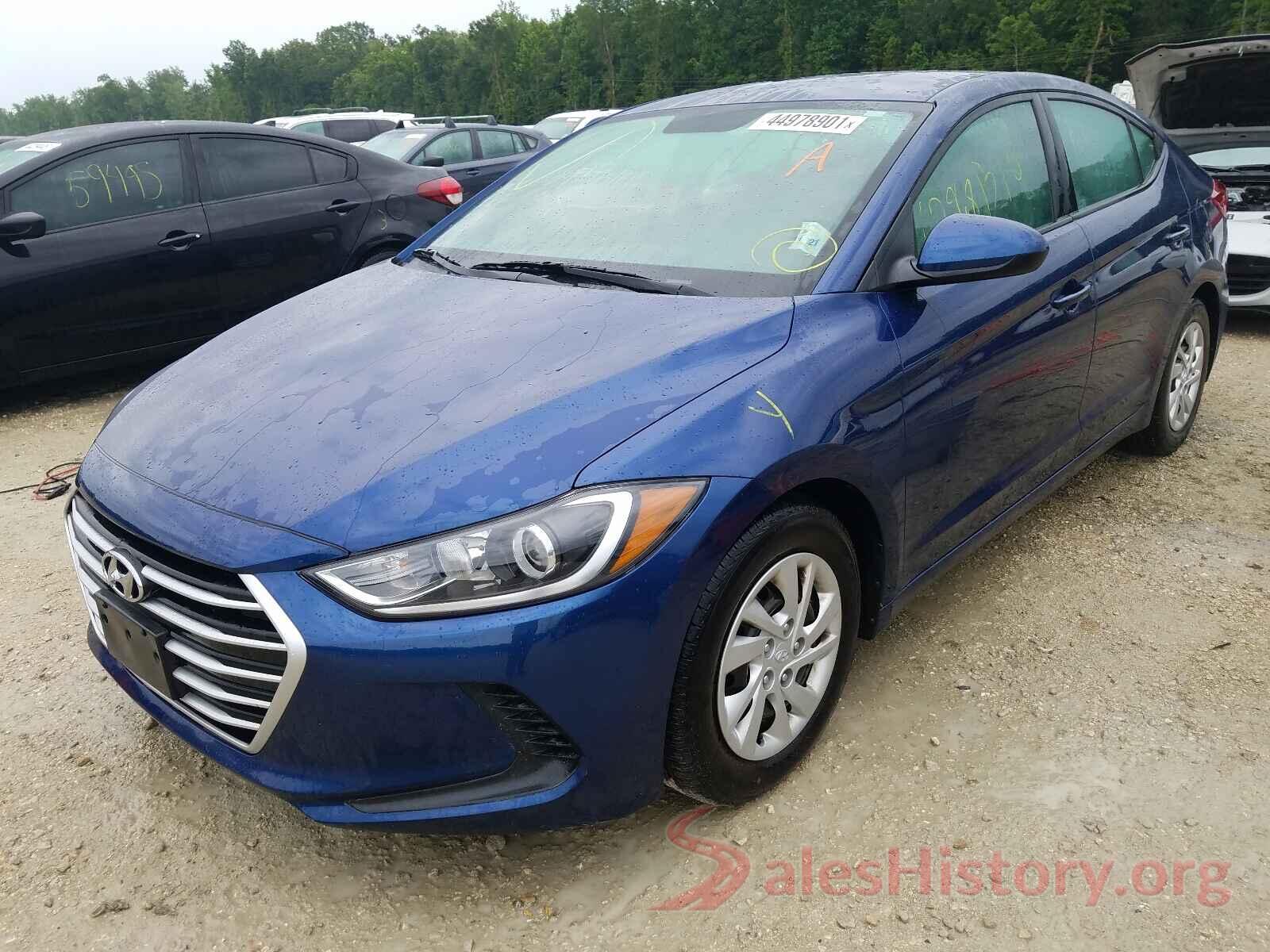 5NPD74LF3HH191741 2017 HYUNDAI ELANTRA