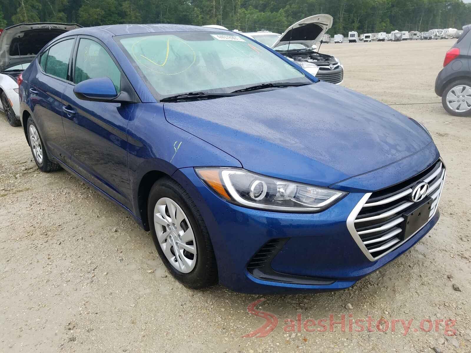 5NPD74LF3HH191741 2017 HYUNDAI ELANTRA