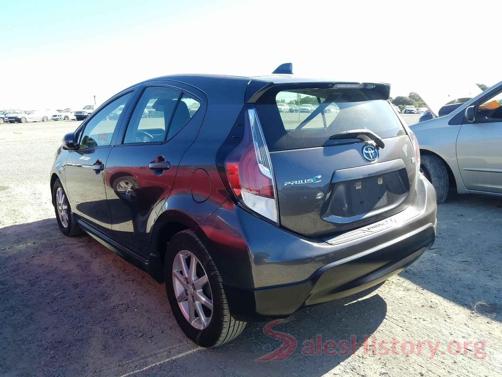 JTDKDTB37H1594212 2017 TOYOTA PRIUS