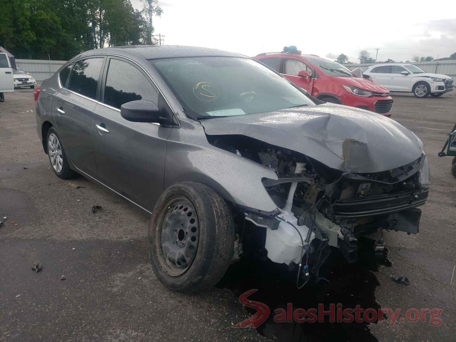 3N1AB7AP8KY211056 2019 NISSAN SENTRA