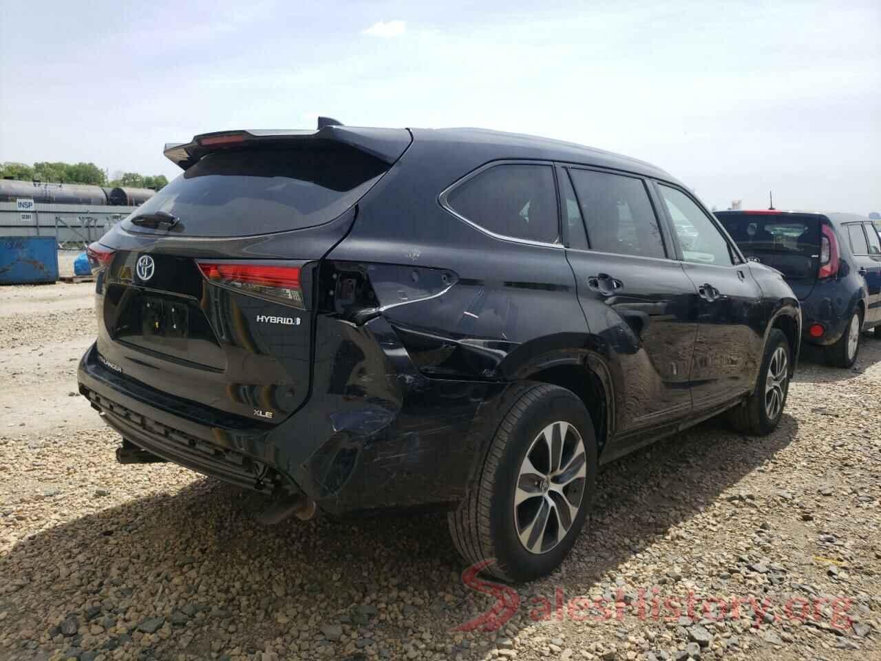 5TDHBRCHXMS524052 2021 TOYOTA HIGHLANDER