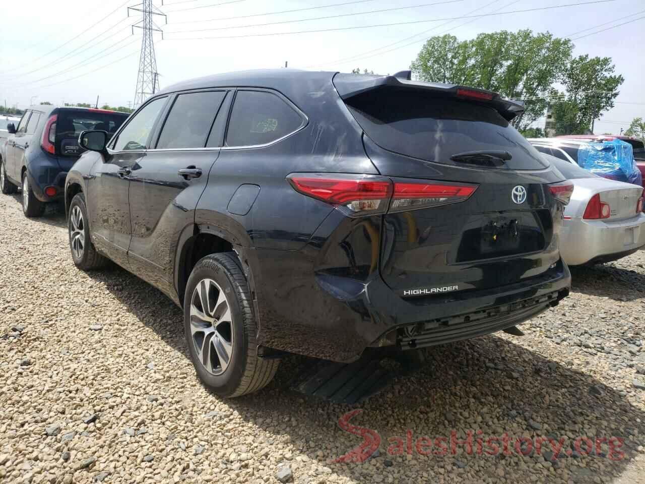 5TDHBRCHXMS524052 2021 TOYOTA HIGHLANDER