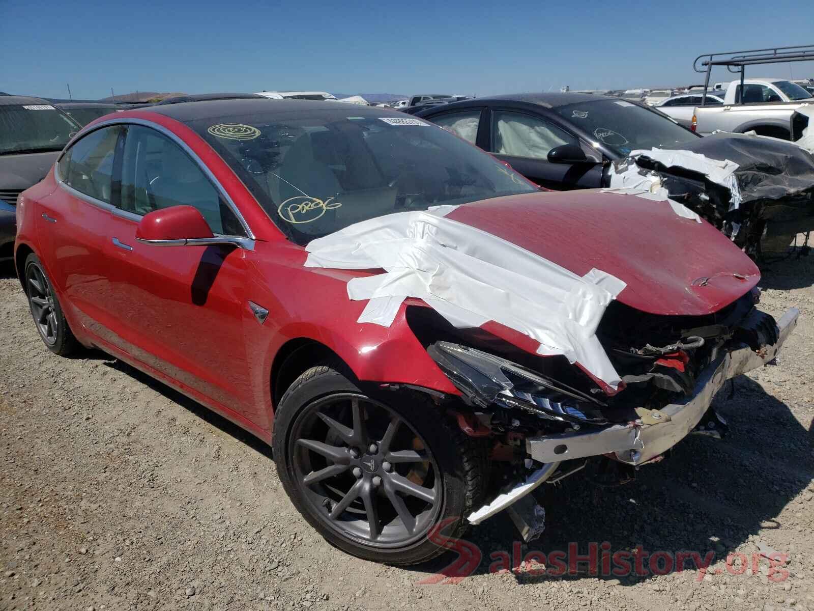 5YJ3E1EB5JF097360 2018 TESLA MODEL 3