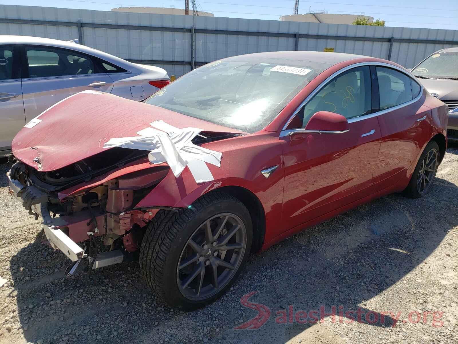 5YJ3E1EB5JF097360 2018 TESLA MODEL 3