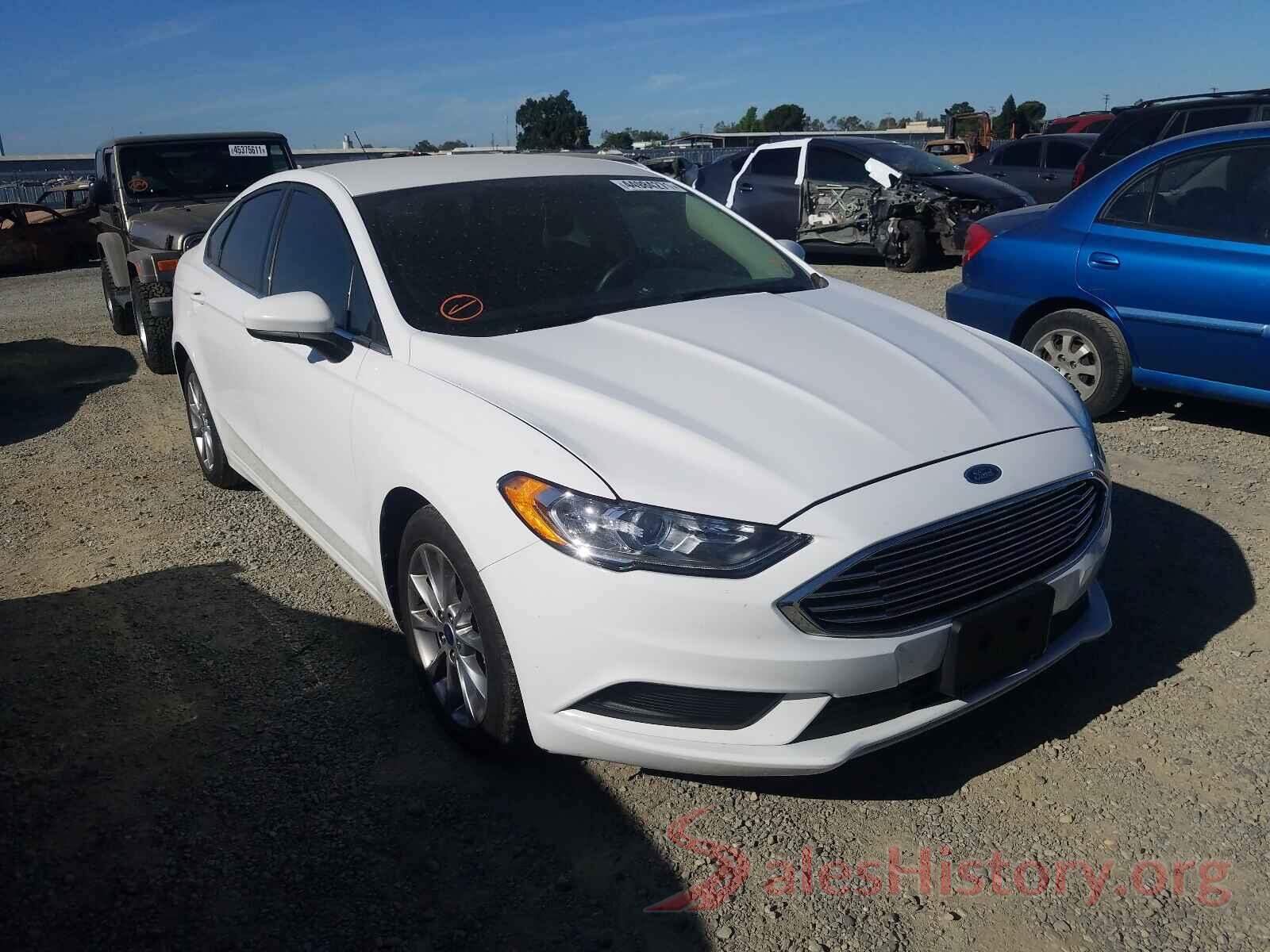 3FA6P0HD1HR142078 2017 FORD FUSION