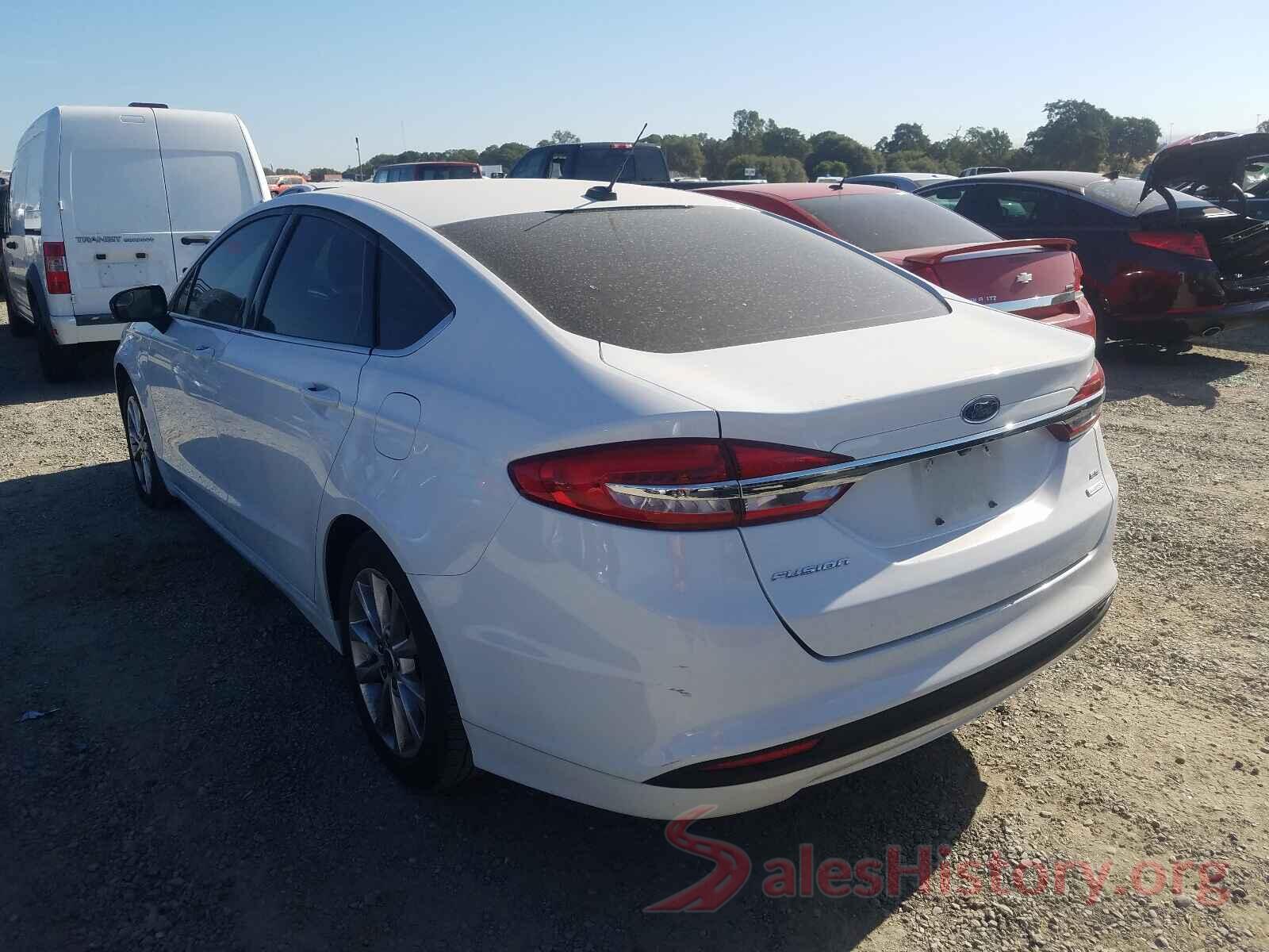 3FA6P0HD1HR142078 2017 FORD FUSION