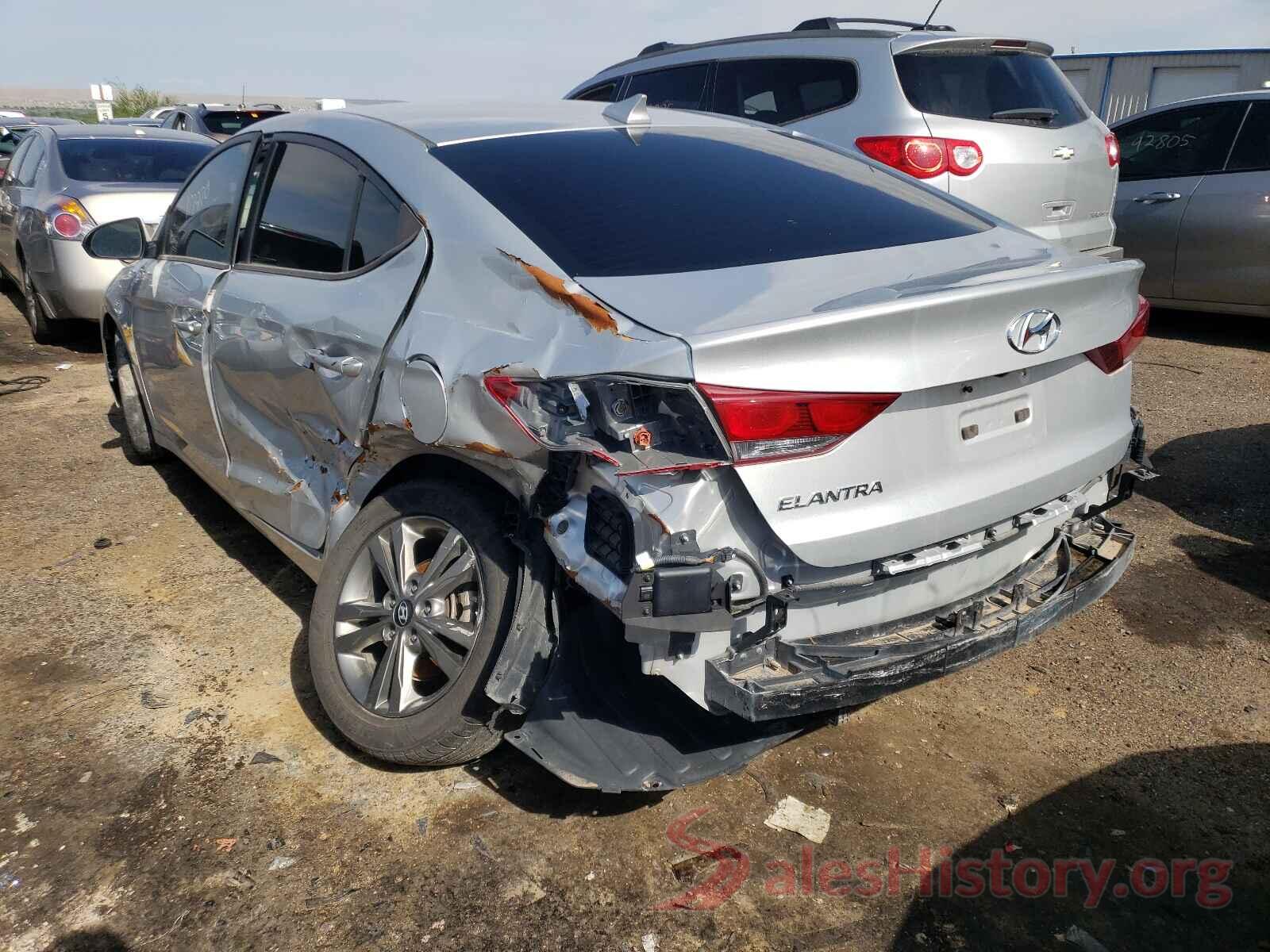 5NPD84LF2JH214025 2018 HYUNDAI ELANTRA