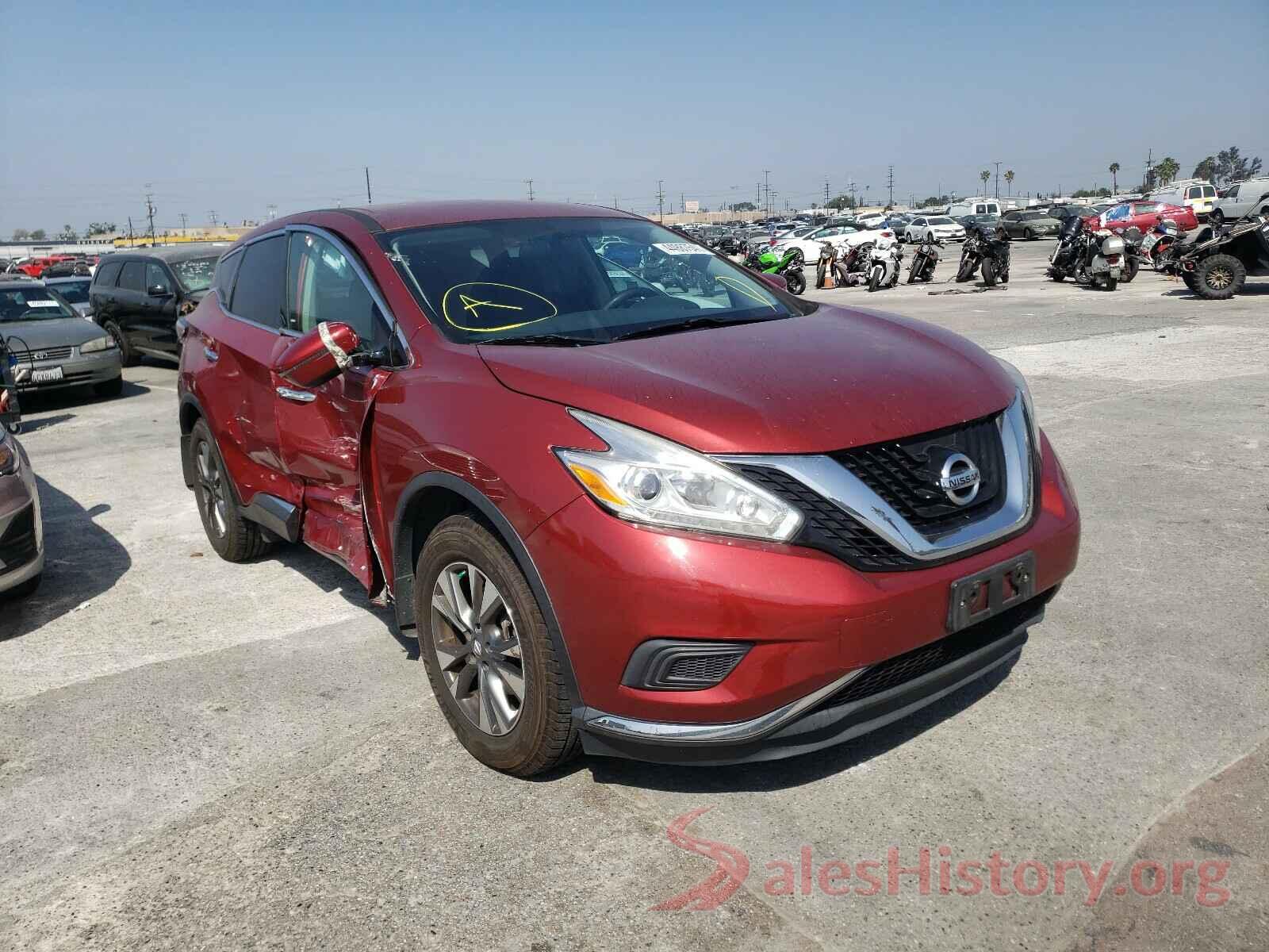 5N1AZ2MG3GN162856 2016 NISSAN MURANO