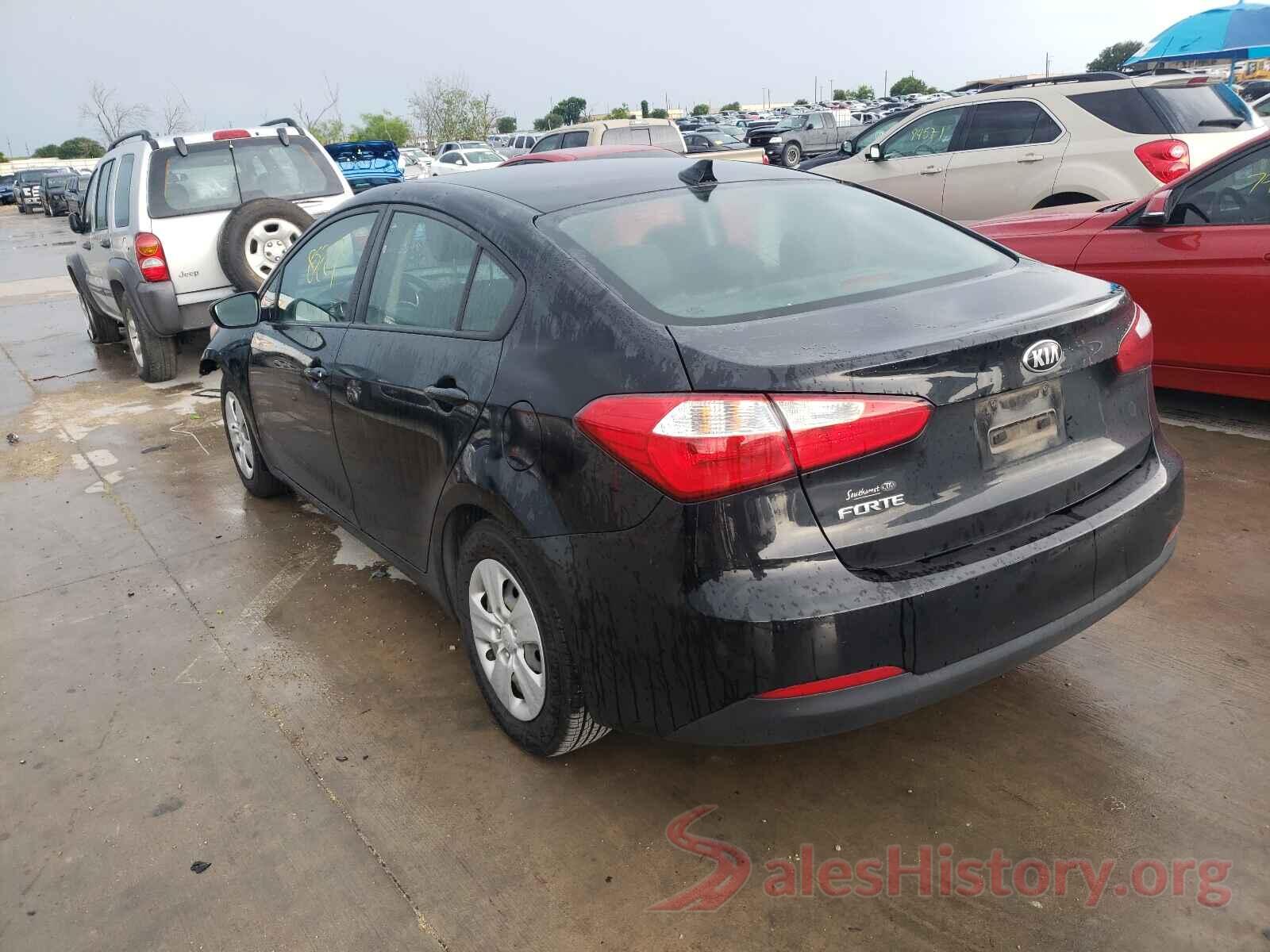 KNAFK4A65G5607181 2016 KIA FORTE