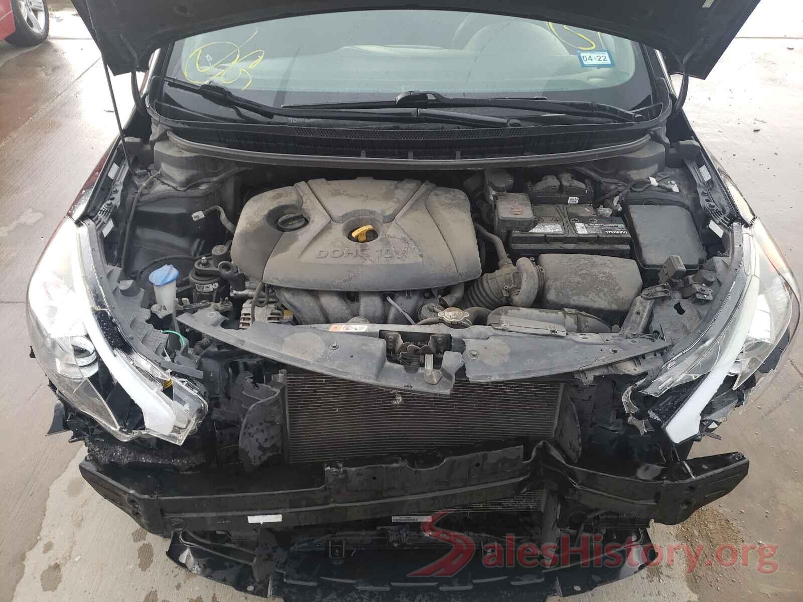 KNAFK4A65G5607181 2016 KIA FORTE