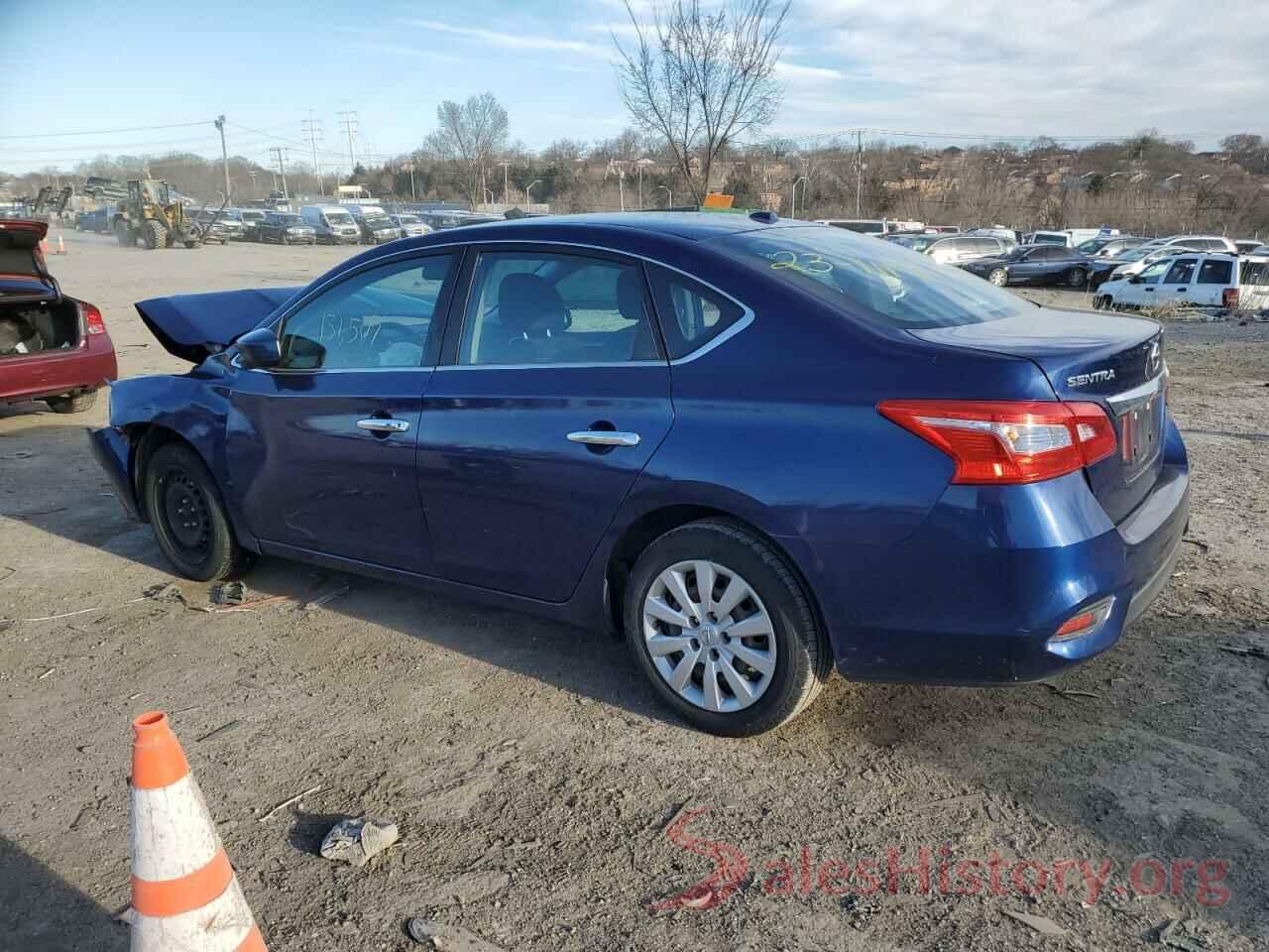 3N1AB7APXHL663001 2017 NISSAN SENTRA