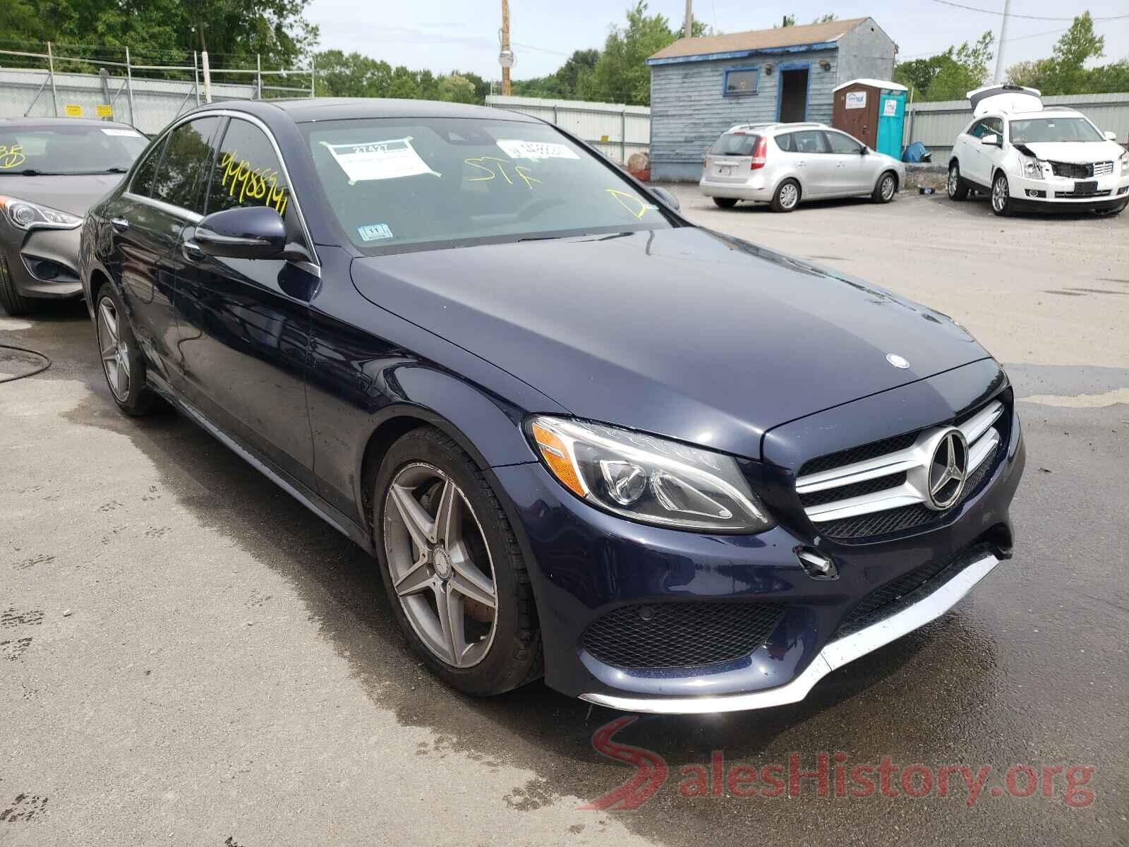 55SWF4KB8HU187241 2017 MERCEDES-BENZ C CLASS