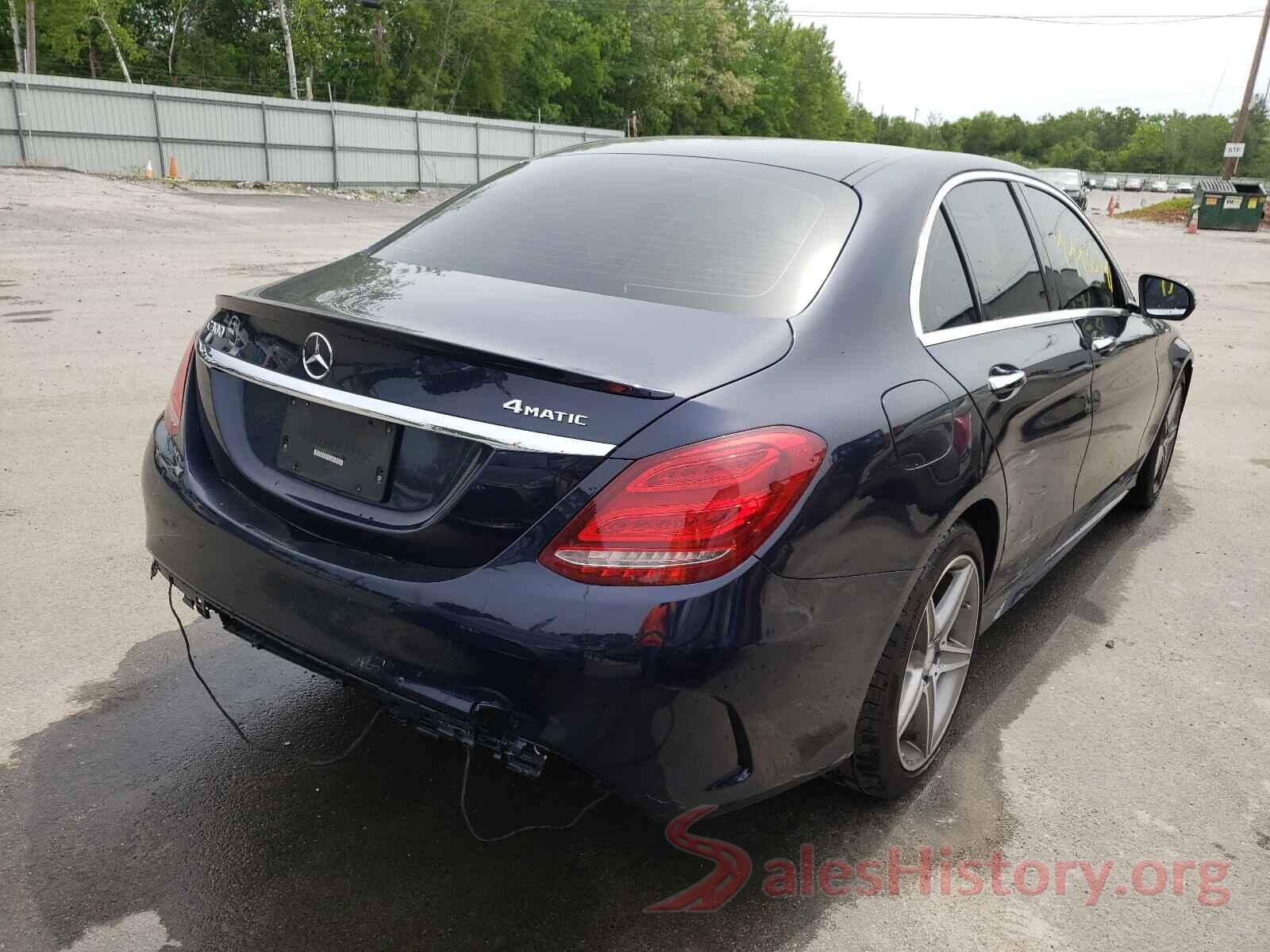 55SWF4KB8HU187241 2017 MERCEDES-BENZ C CLASS