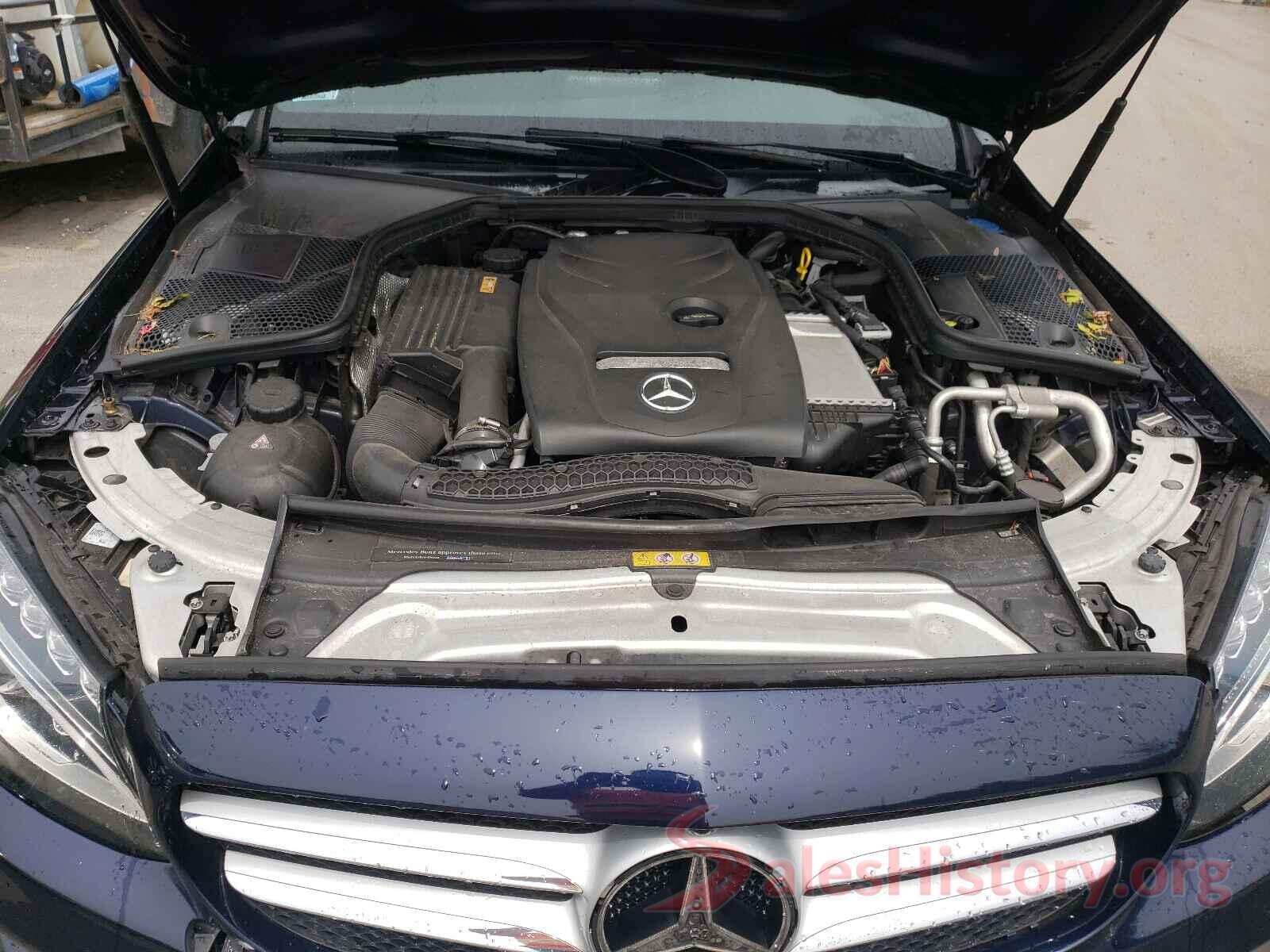 55SWF4KB8HU187241 2017 MERCEDES-BENZ C CLASS