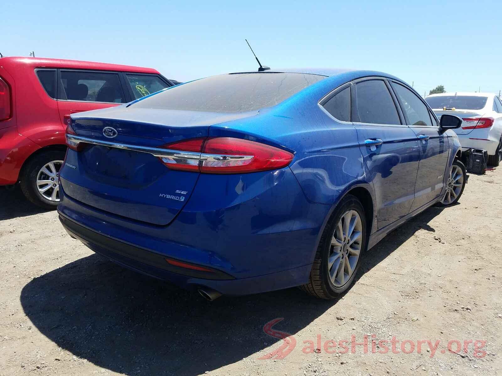 3FA6P0LU4HR387139 2017 FORD FUSION