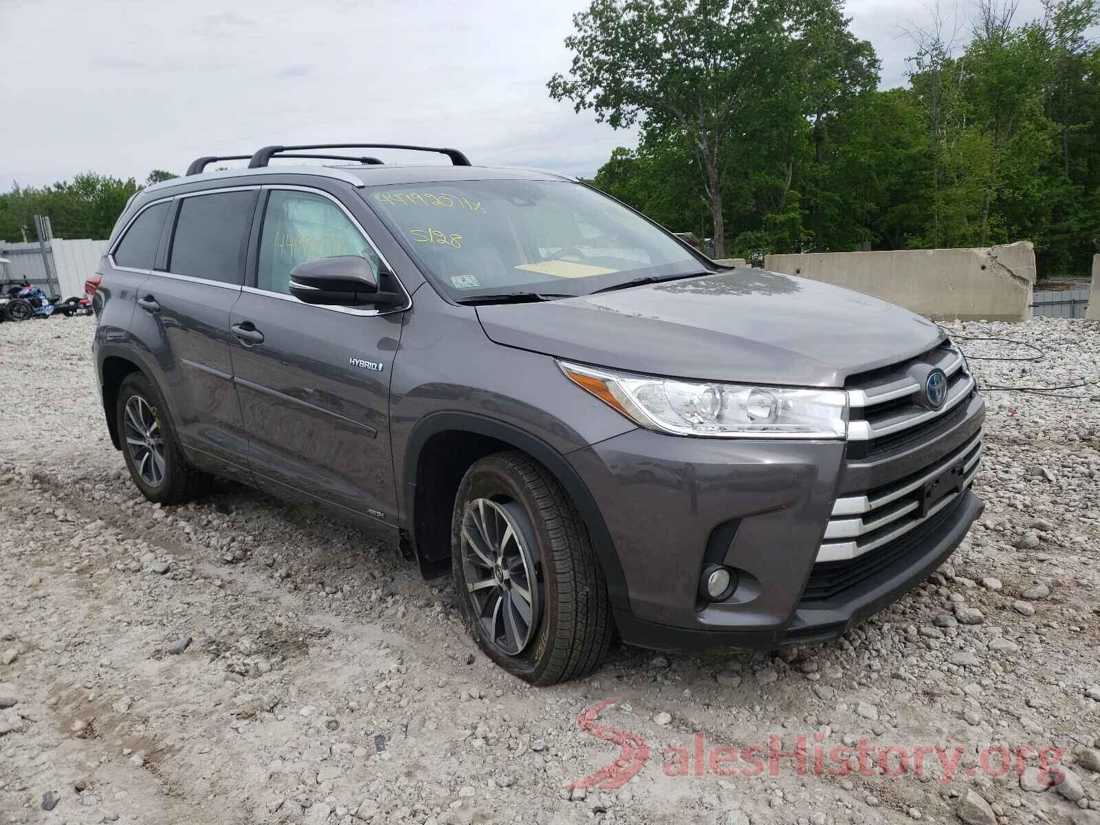 5TDJGRFH4HS036025 2017 TOYOTA HIGHLANDER