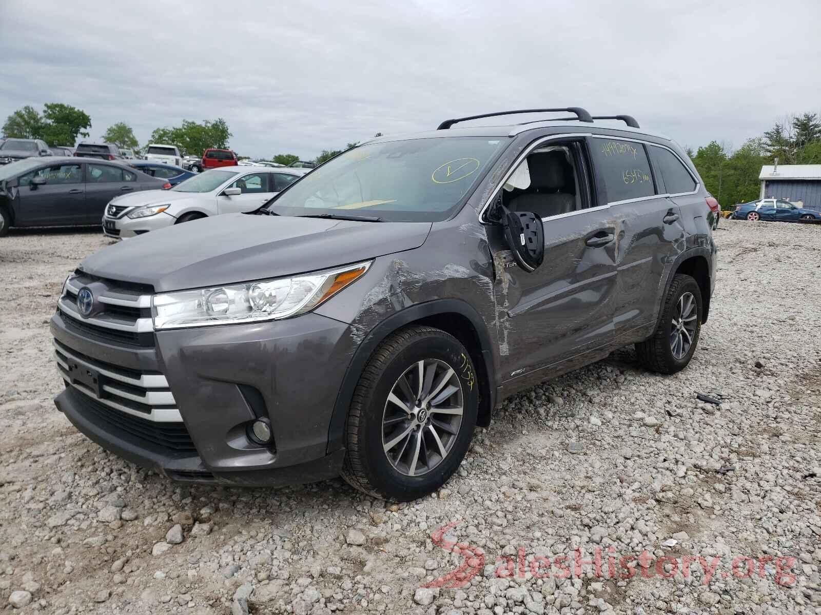 5TDJGRFH4HS036025 2017 TOYOTA HIGHLANDER